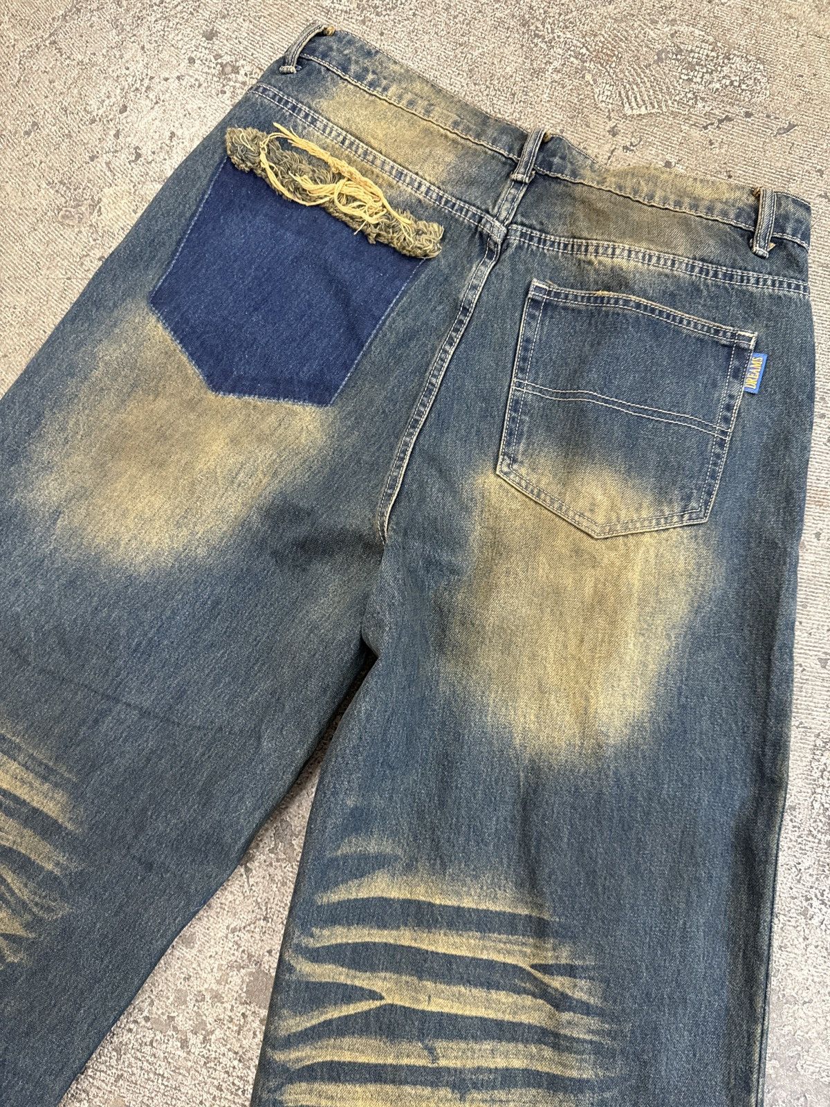 Vale Vale (Valley) Forever Thrashed Denim Size US 34 / EU 50 - 7 Thumbnail