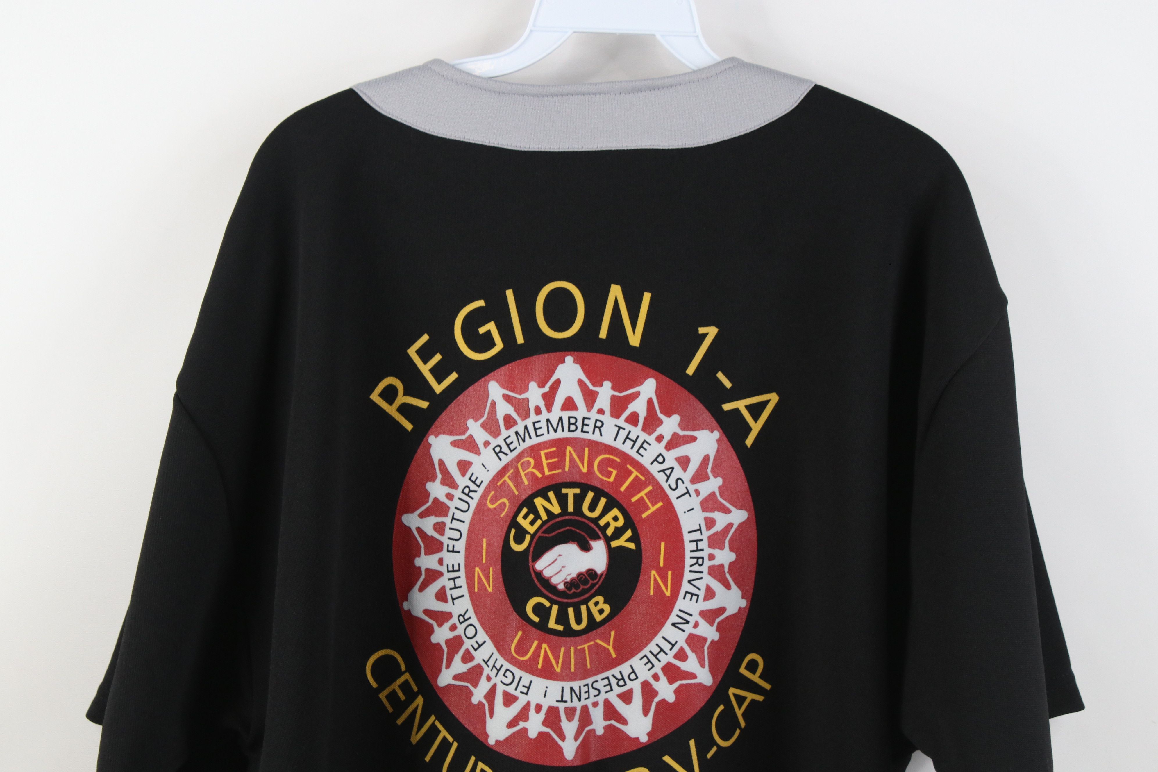 Vintage Y2K Union UAW 75th Anniversary Region 1A Jersey Shirt Size US XL / EU 56 / 4 - 10 Thumbnail