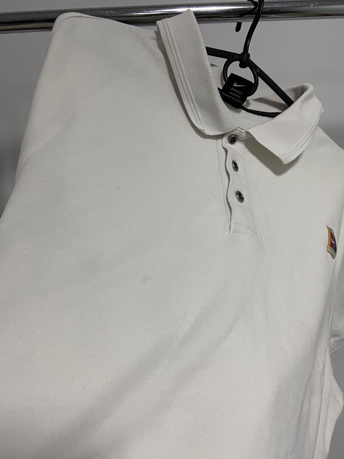 Nike × Vintage Nike Court Vintage Small logo T Shirt Polo Tennis Size US L / EU 52-54 / 3 - 9 Thumbnail