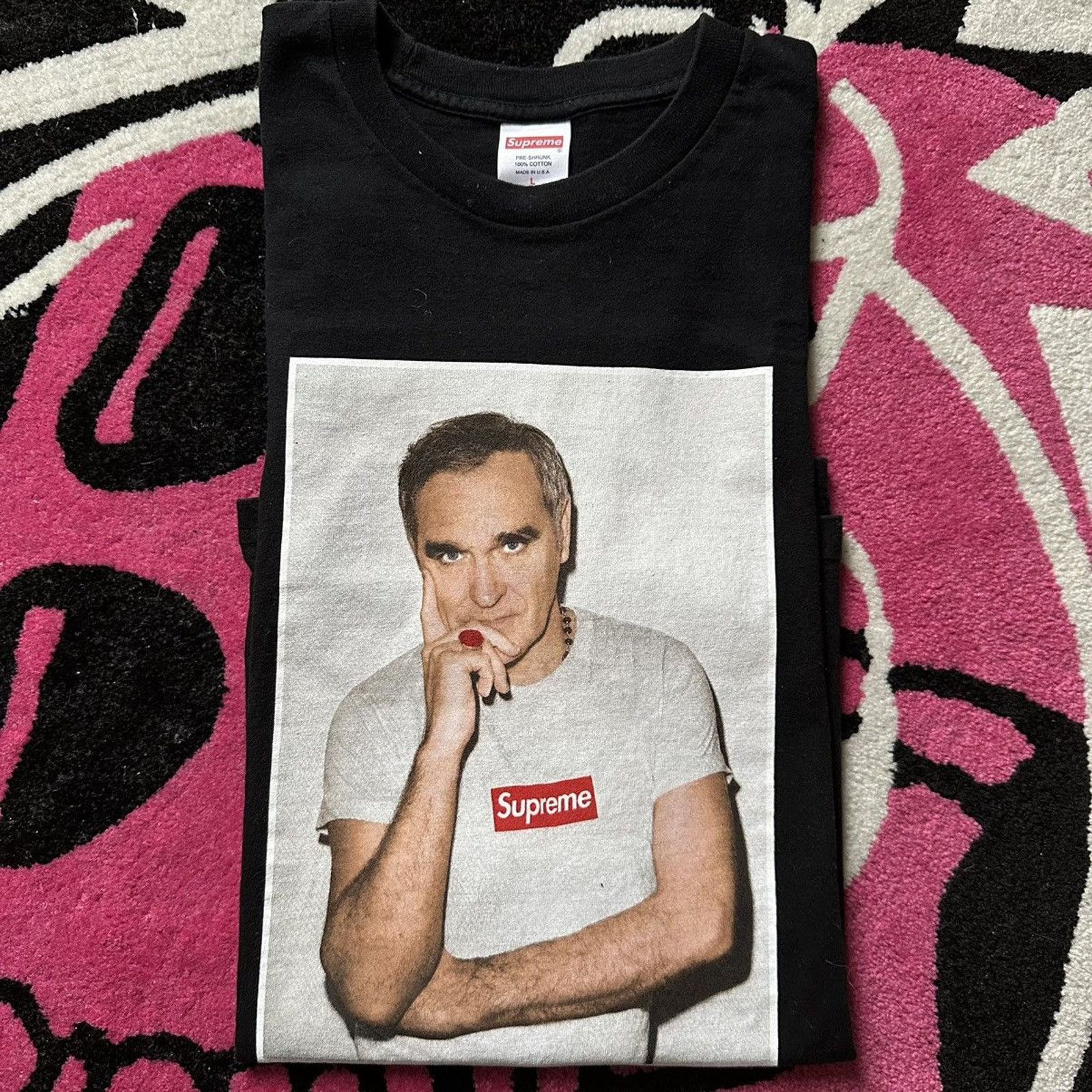 Supreme Supreme Morrissey Photo T-Shirt – Size Large – Gently Used Size US L / EU 52-54 / 3 - 1 Thumbnail