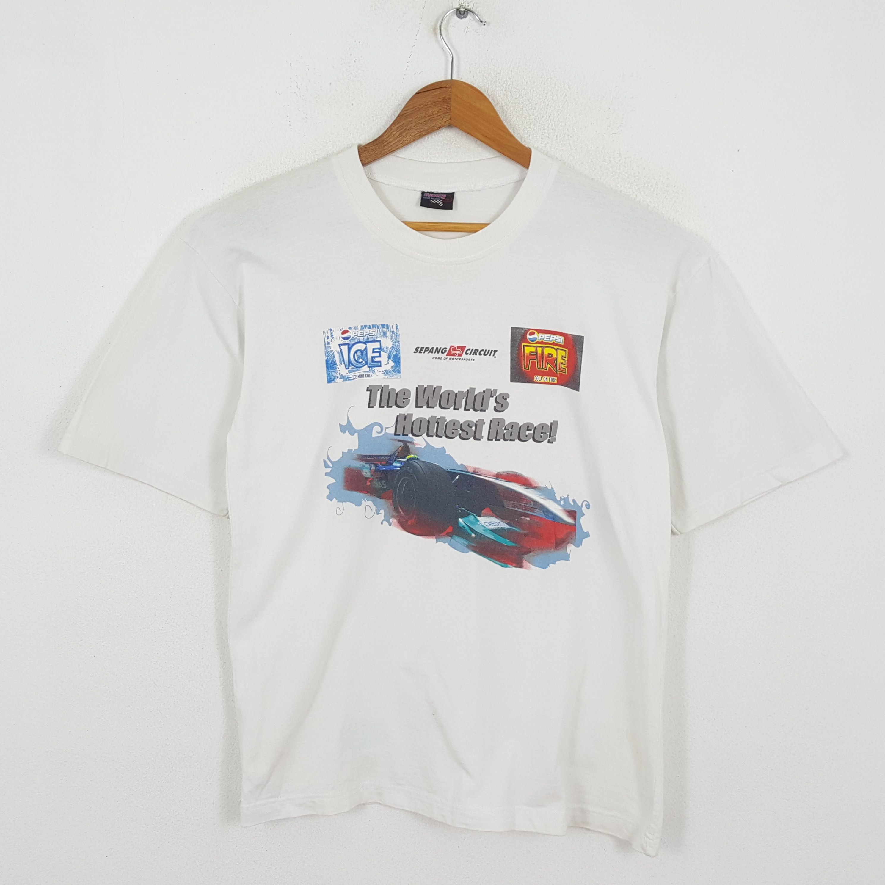 Vintage Formula One PEPSI SEPANG CIRCUIT Motorsport T-Shirts
