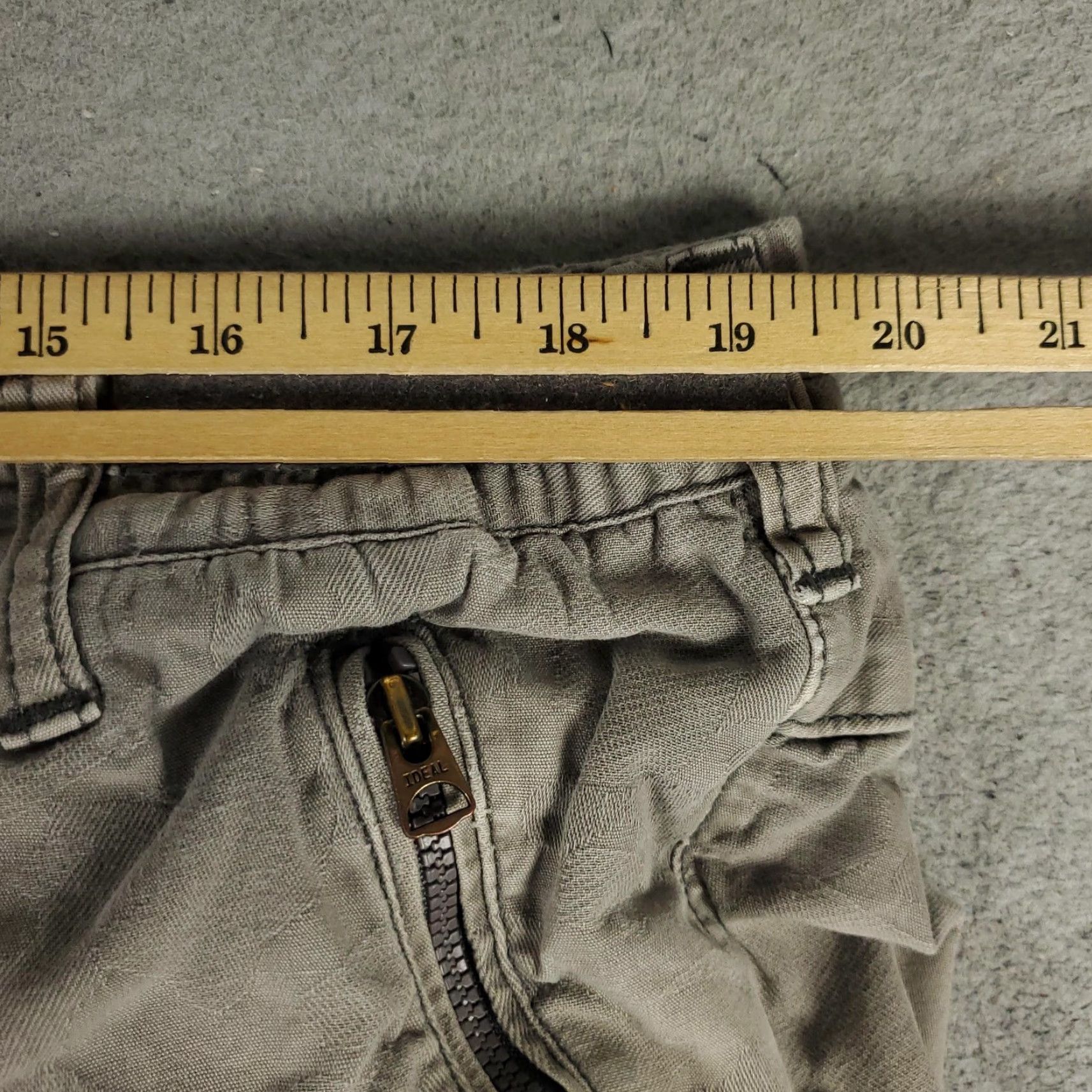 Polo Ralph Lauren VINTAGE Ralph Lauren Jogger Pants Mens 40x32 Gray Cotton Casual Travel Slim Fit Size US 40 / EU 56 - 5 Thumbnail