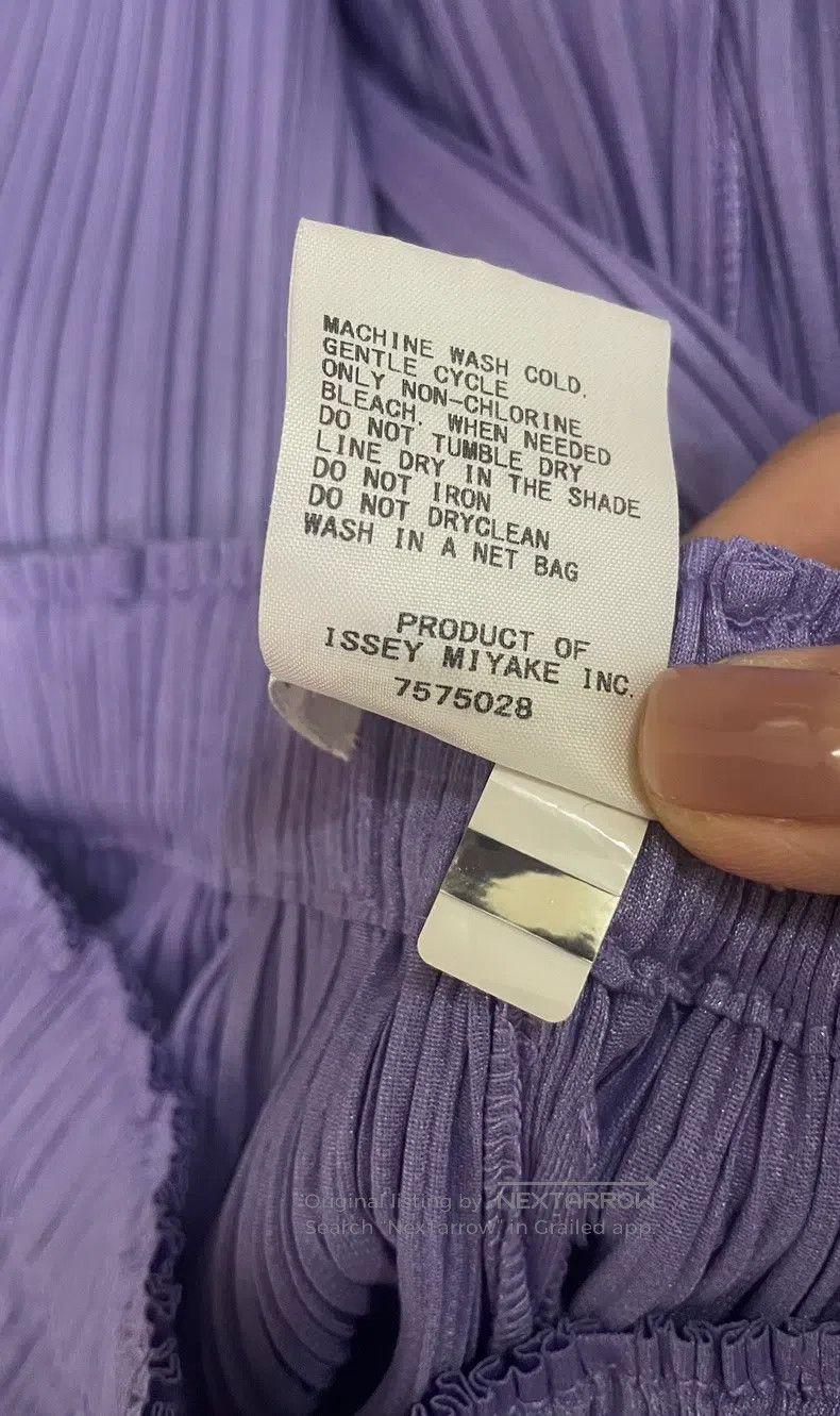 Issey Miyake Issey Miyake Purple Tank Top Size L / US 10 / IT 46 - 9 Thumbnail