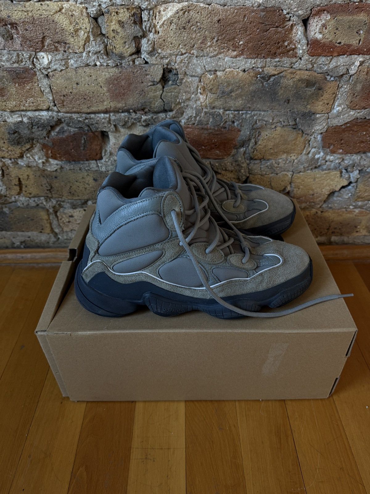 Yeezy Yeezy 500 High Mist Green Size US 10 / EU 43 - 4 Thumbnail