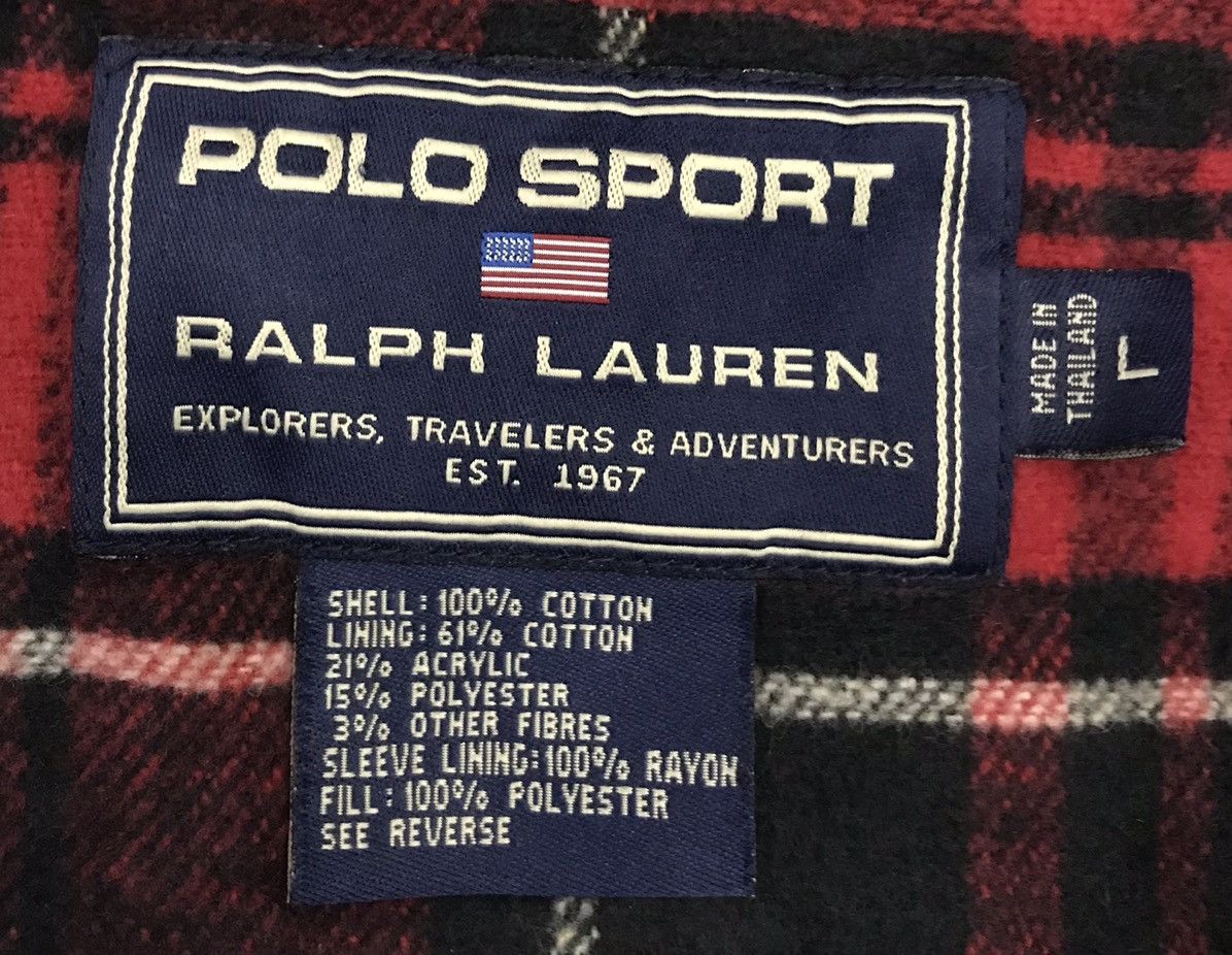 Polo Ralph Lauren Vintage Polo Sport Ralph Lauren Newsboy Jacket Size US L / EU 52-54 / 3 - 14 Thumbnail