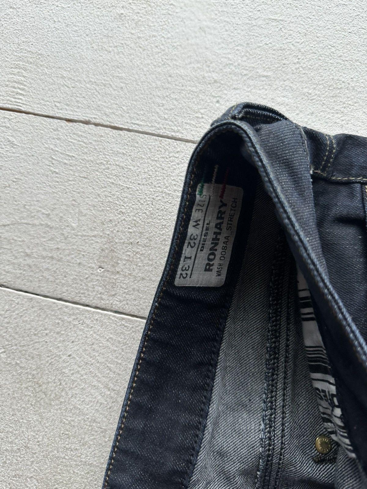 Diesel 🚨 DIESEL IFSIXWASNINE JEANS DENIM RARE Y2K FIT GOTHIC PUNK Size 32" / US 10 / IT 46 - 3 Thumbnail