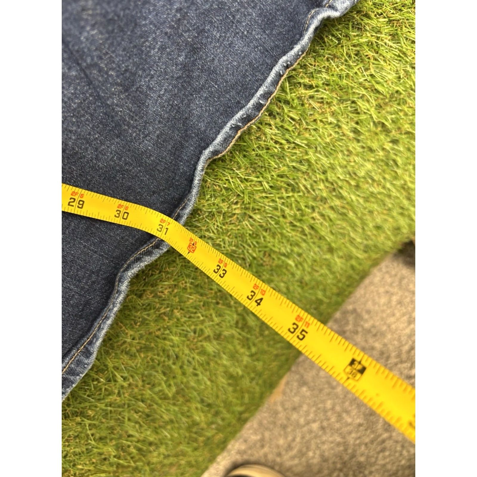 American Eagle Outfitters American Eagle Outfitters Jeans Womens 20 High Rise Wide Leg Dark Wash Denim 90s Bohemian Hipster Preppy Mens Womens Boys Girls Size 42" / US 20 - 4 Thumbnail