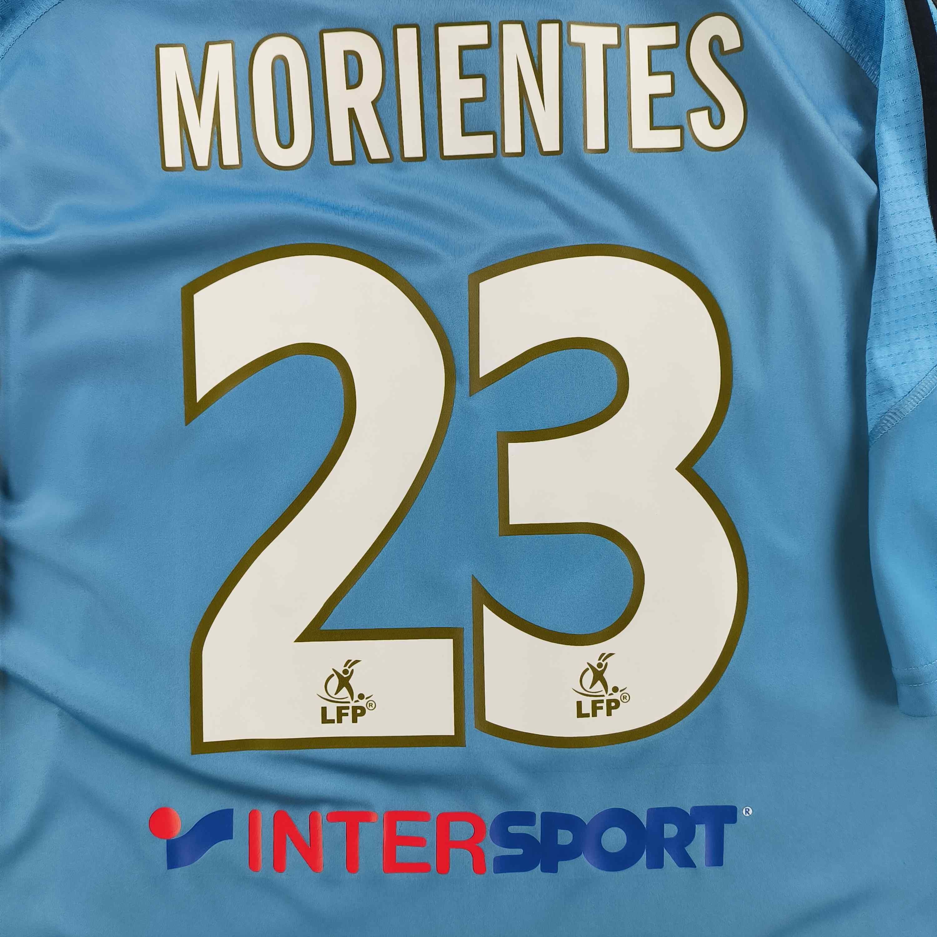 Adidas Marseille 2009-10 Adidas away Morientes football jersey sz L Size US L / EU 52-54 / 3 - 8 Thumbnail