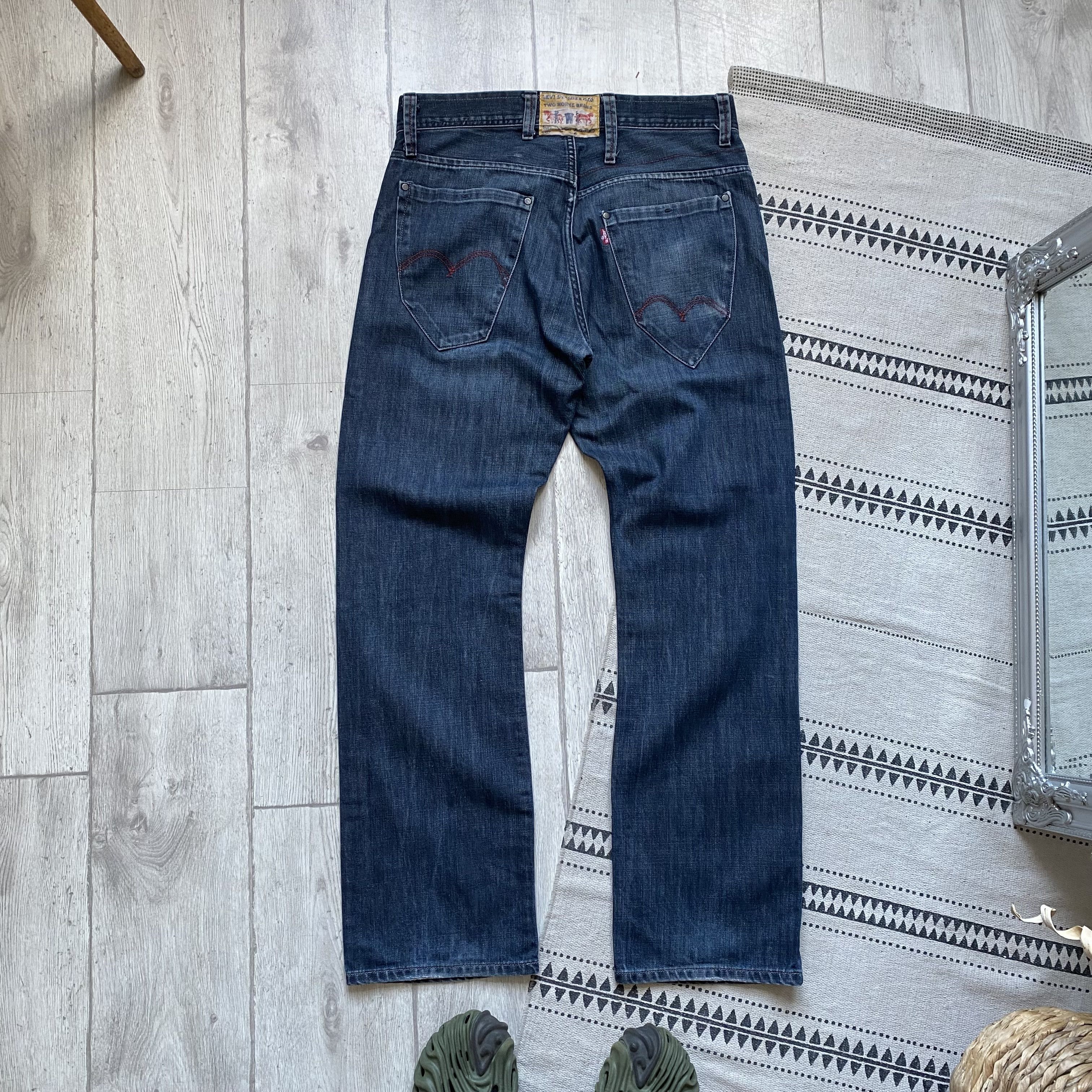 Levi's Vintage Clothing 👖 Vintage Faded Levis jeans denim pants Engineered Size US 34 / EU 50 - 8 Thumbnail