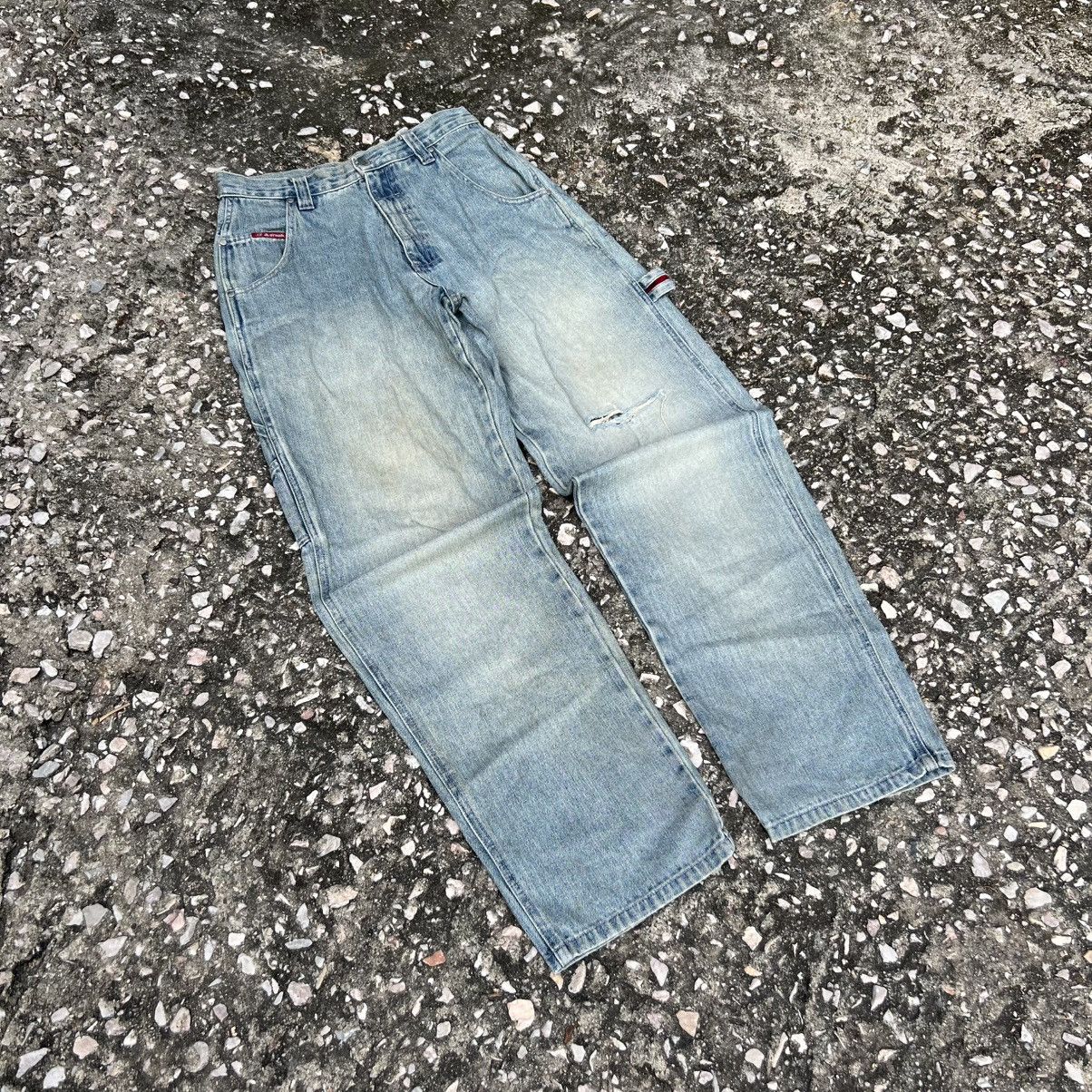 Airwalk “y2k style” AIR WALK DISTRESS CARPENTER JEANS Size US 29 - 2 Thumbnail