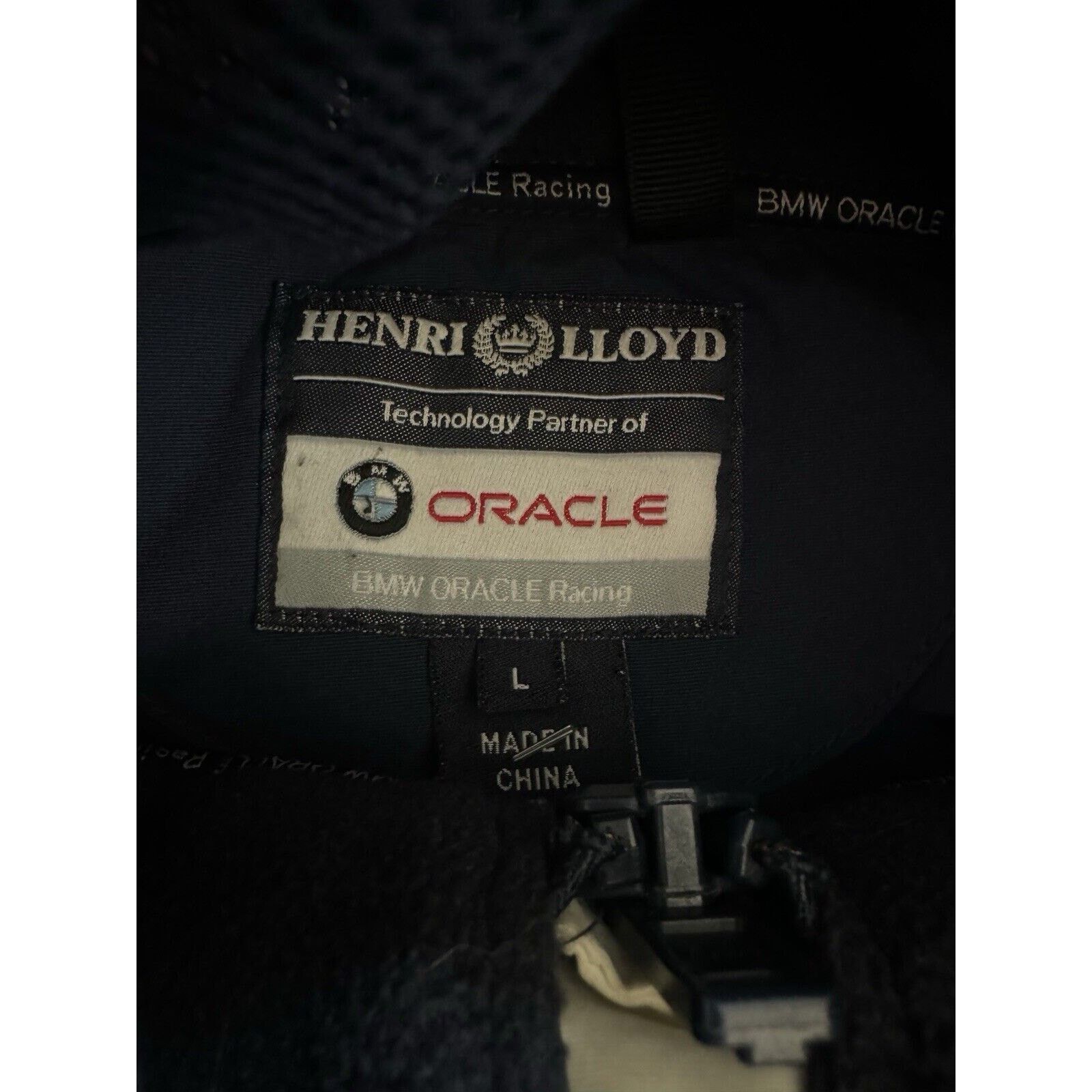 Henri Lloyd Henri Lloyd Oracle BMW Jacket Men’s L Blue Racing Motorsport Size US L / EU 52-54 / 3 - 6 Thumbnail