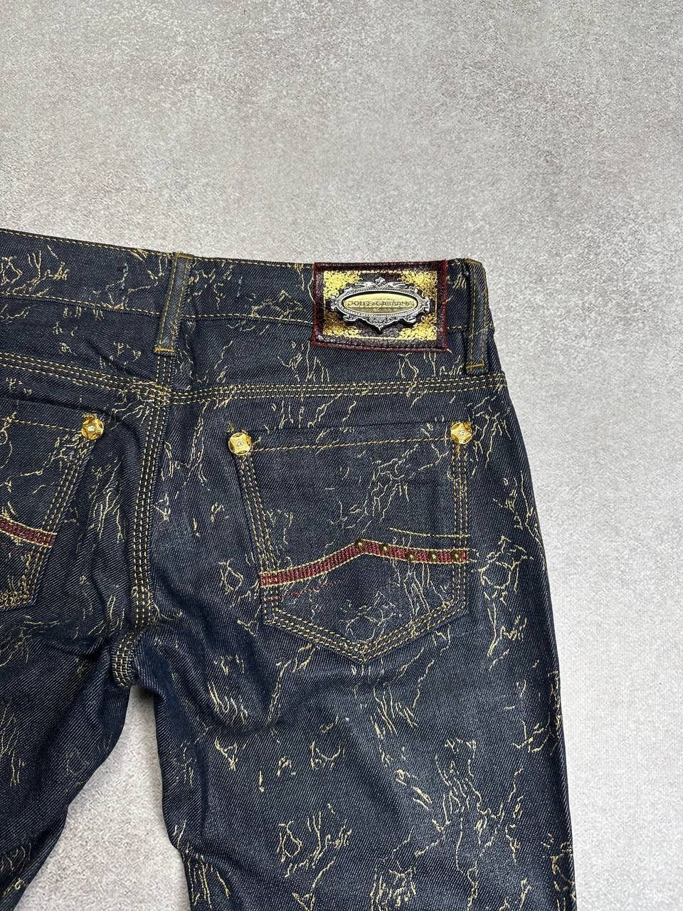Vintage Vintage DG Dolce Gabbana All Over Print Jeans Sz28 Size US 28 / EU 44 - 11 Thumbnail