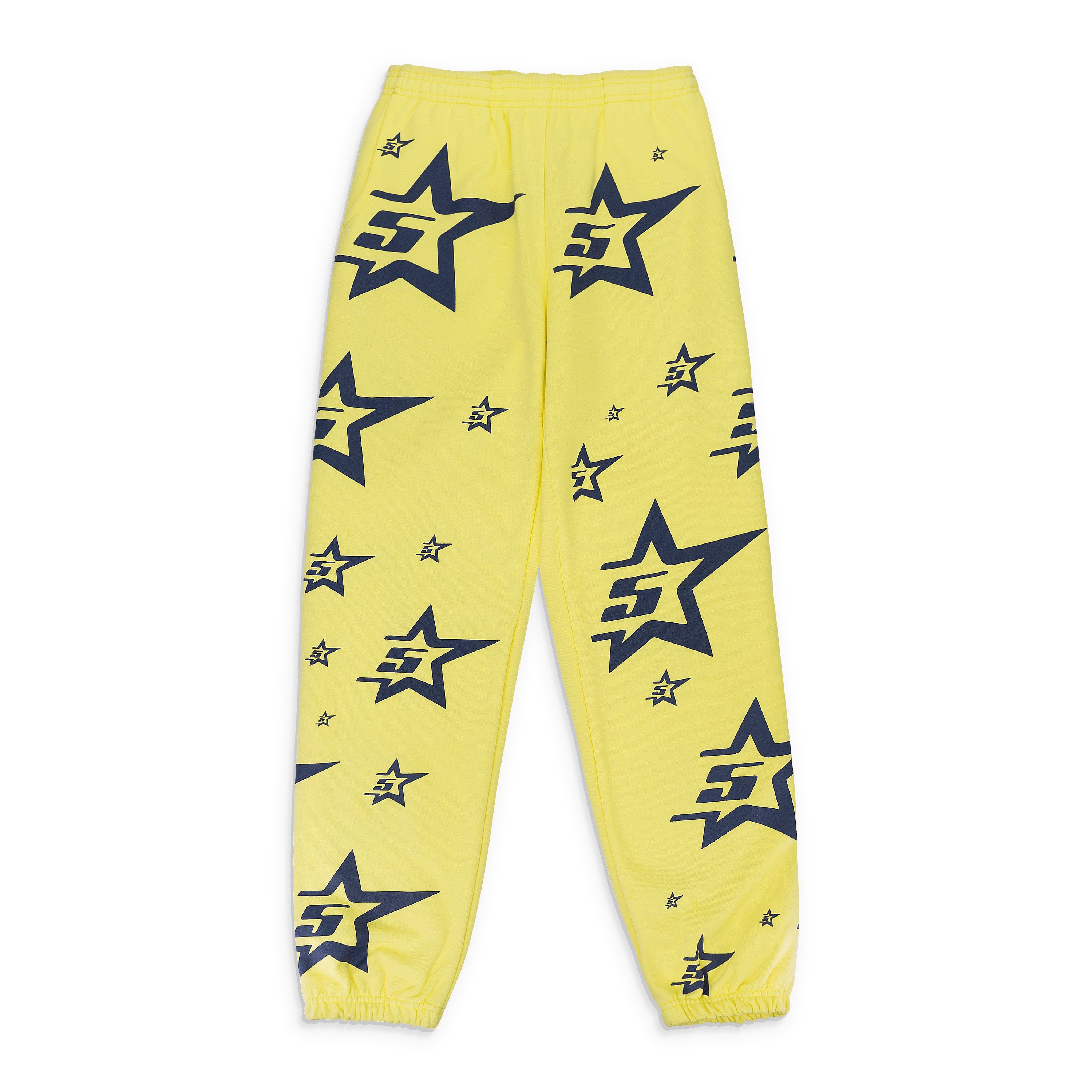 Sp5der 5TAR AOP YELLOW SWEATPANTS SIZE XL Size US 36 / EU 52 - 1 Thumbnail