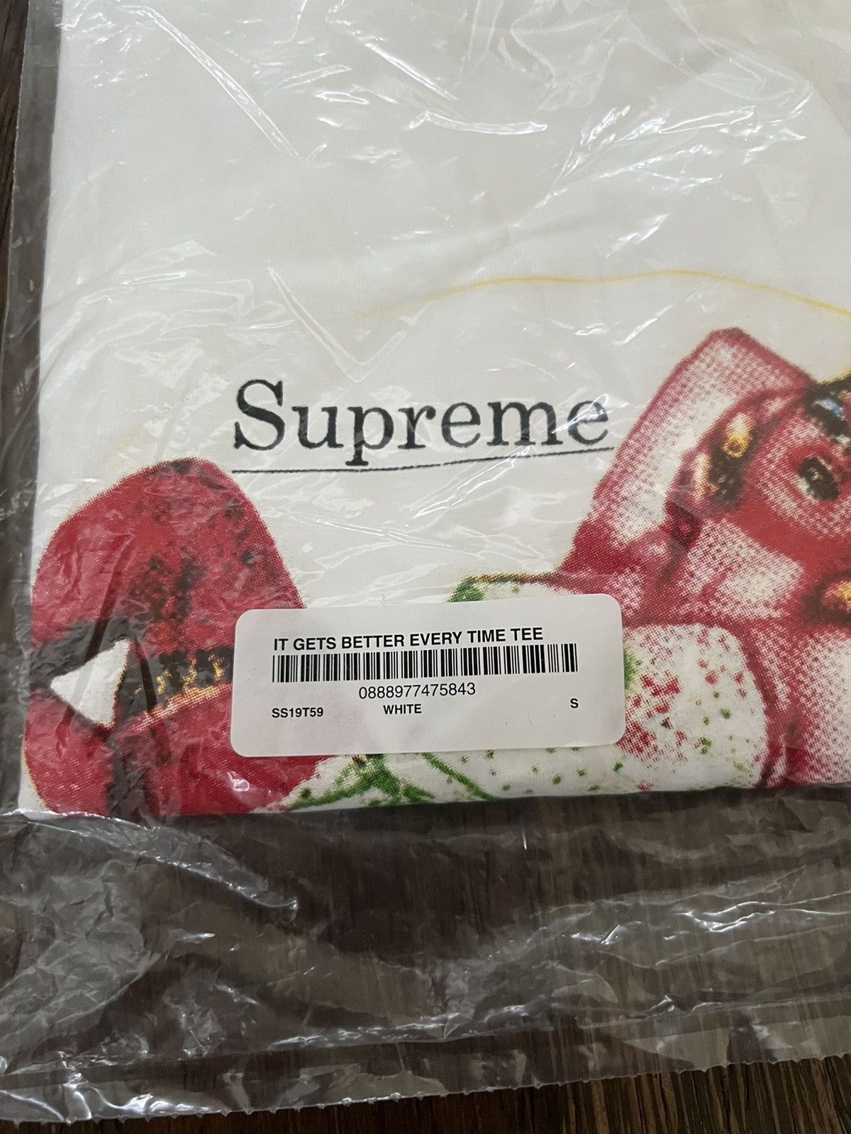 Supreme Supreme It Gets Better Every Time Tee Size US M / EU 48-50 / 2 - 3 Thumbnail