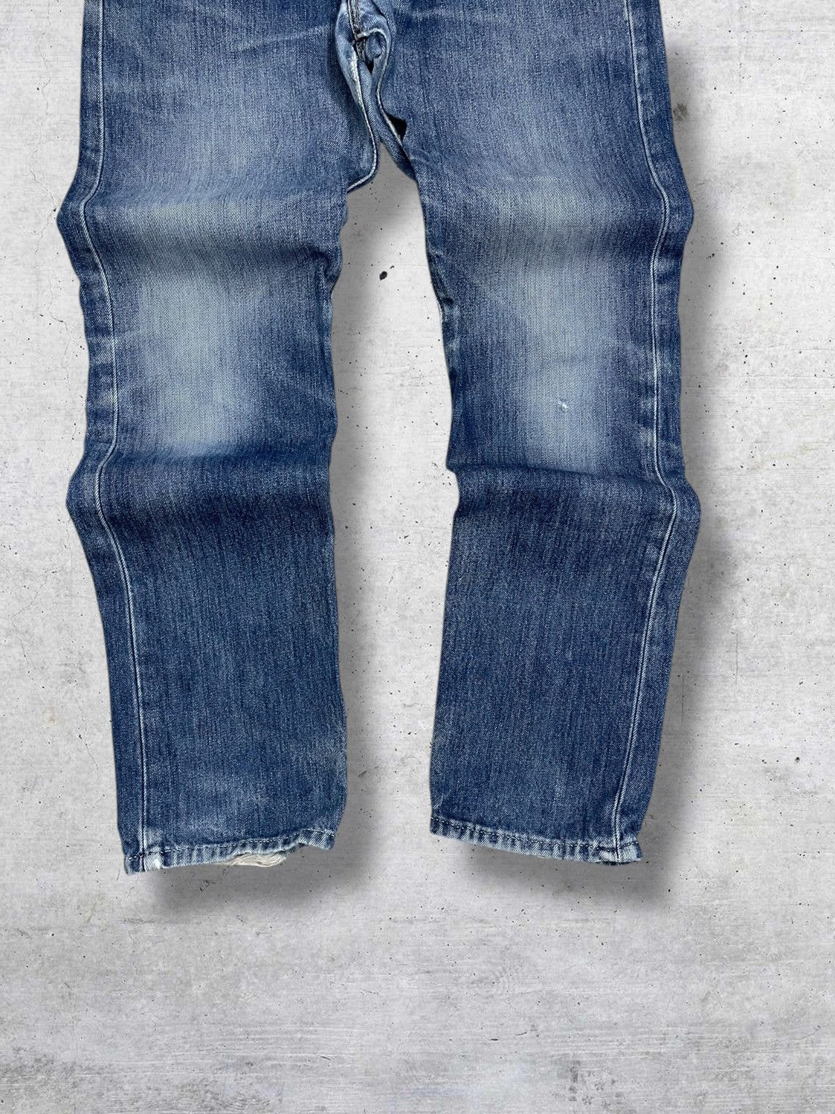Levi's Vintage Clothing VINTAGE 501 LEVIS USA DESIGNER 90S DISTRESSED INDIGO DENIM Size US 31 - 3 Thumbnail