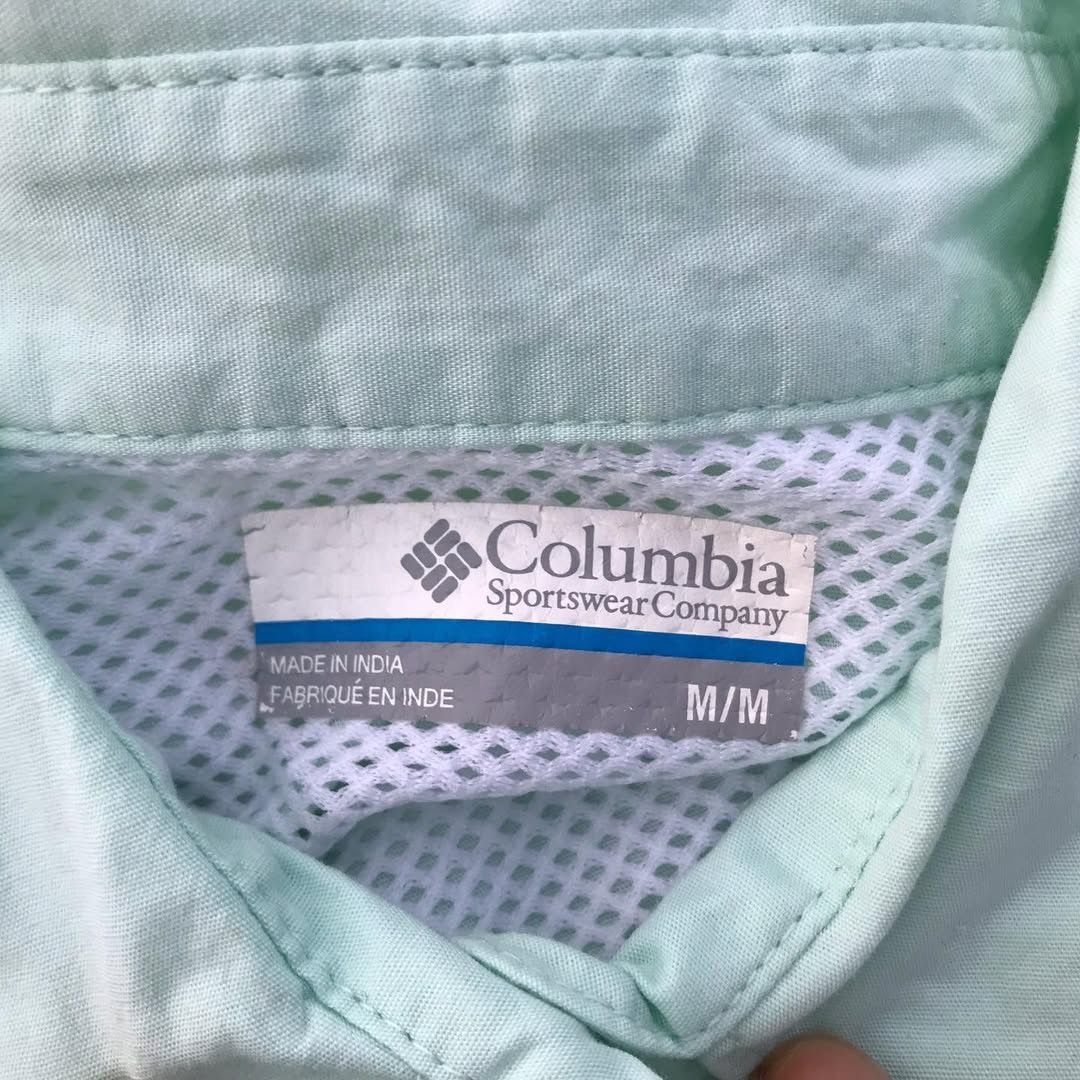 Columbia × Hysteric Glamour Columbia Natural organic Sea Blue Columbia Hunting shirt Size US M / EU 48-50 / 2 - 3 Thumbnail