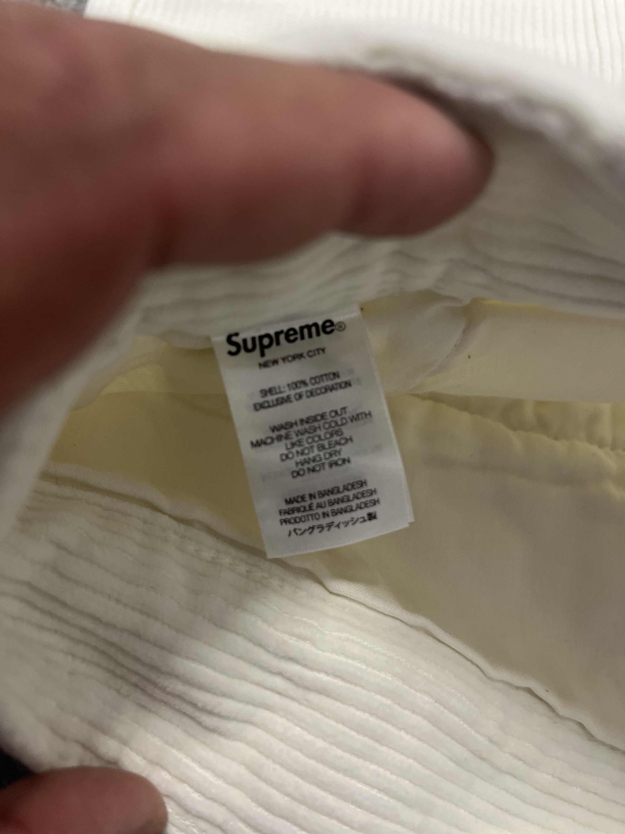 Dickies × Supreme Supreme x Dickies Double knee Corduroy Work Pant 34 White Size US 34 / EU 50 - 7 Thumbnail