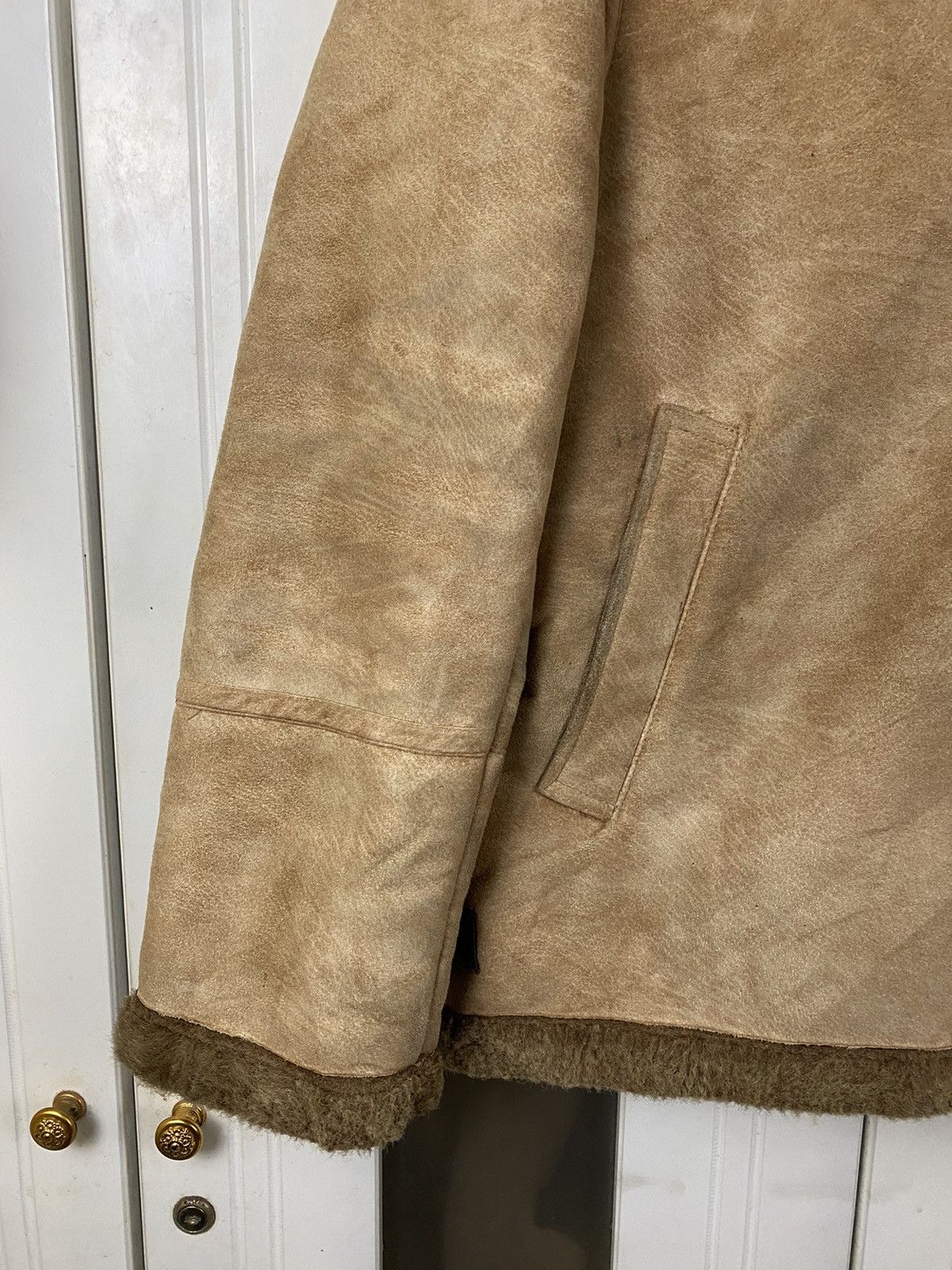Japanese Brand ✅️Carters Shearling Bomber Jacket Size US M / EU 48-50 / 2 - 5 Thumbnail