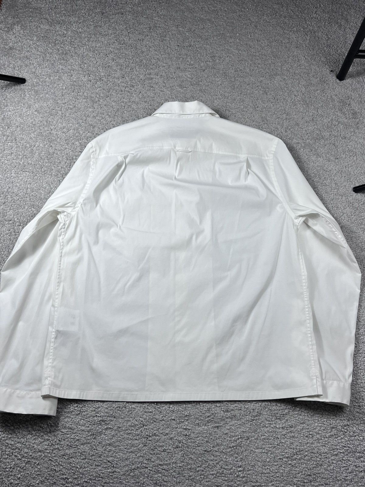 Prada Prada White Triangle Shirt Size M Size US M / EU 48-50 / 2 - 9 Thumbnail