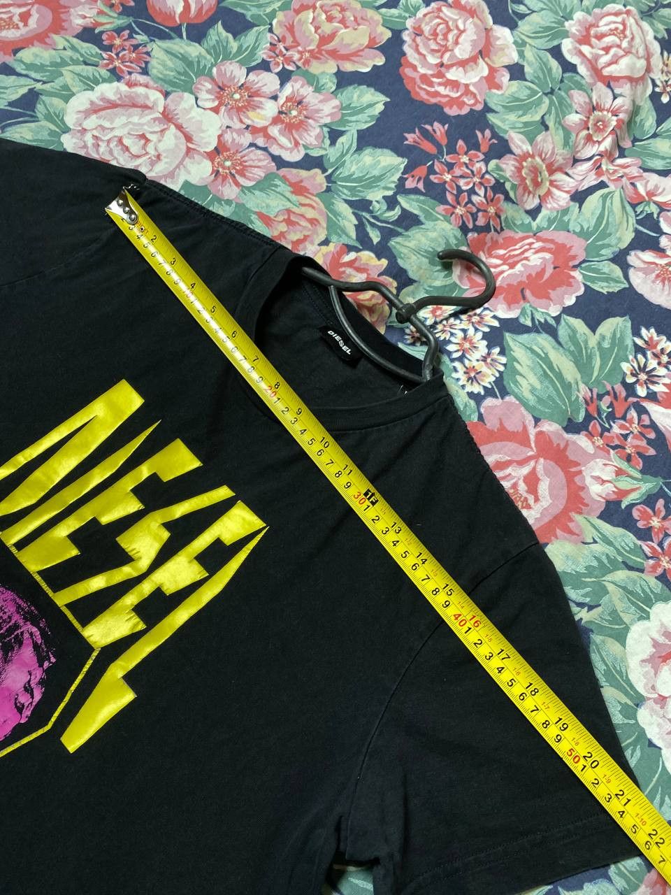 Diesel × Vintage Vintage Diesel Logo Graphic Tee Y2K 00s Punk Rock Size US L / EU 52-54 / 3 - 9 Thumbnail