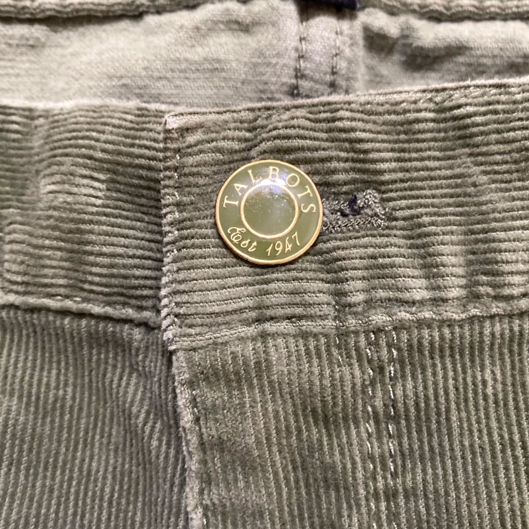 Talbots Talbots Jeans 22W Plus Green Corduroy Bootcut High Rise Medium Wash Jeans Womens 22W Plus Green Corduroy Bootcut High Rise Medium Wash Size 40" / US 18 - 4 Thumbnail