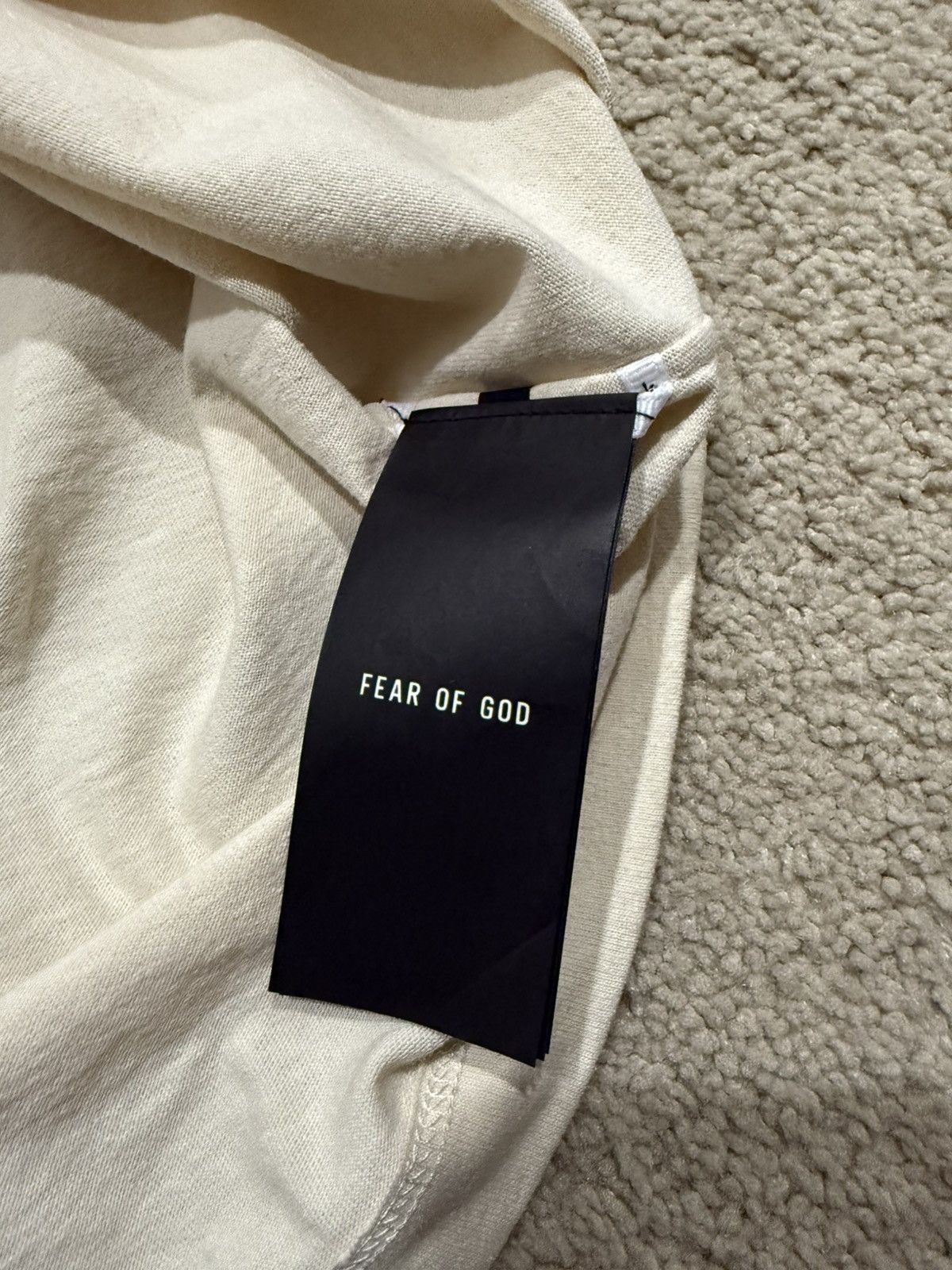 Fear of God Fear of God FG cream SS shirt Size US S / EU 44-46 / 1 - 4 Thumbnail