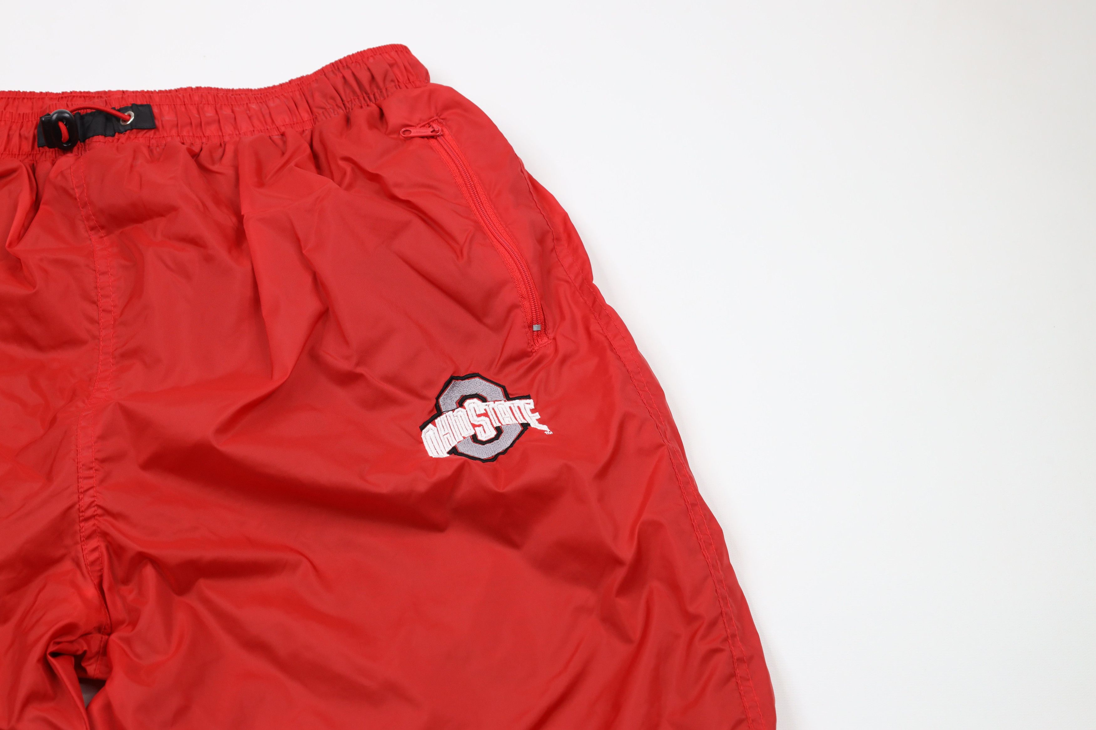 Vintage Vintage 90s University Convertible Wide Leg Pants Shorts Red Size US 38 / EU 54 - 5 Thumbnail