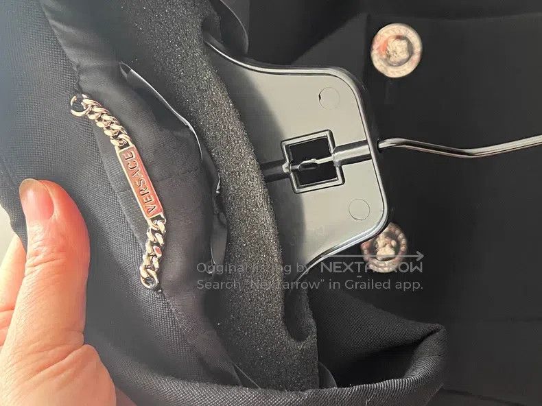 Versace Versace Black wool blazer Size S / US 4 / IT 40 - 5 Thumbnail