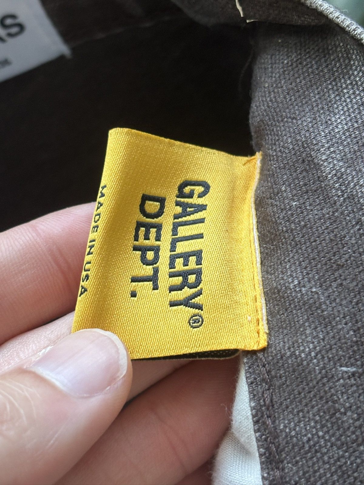 Gallery Dept. GALLERY DEPT | BROWN MOCHA PAINTER FLARE CARPENTERS Size US 29 - 16 Thumbnail