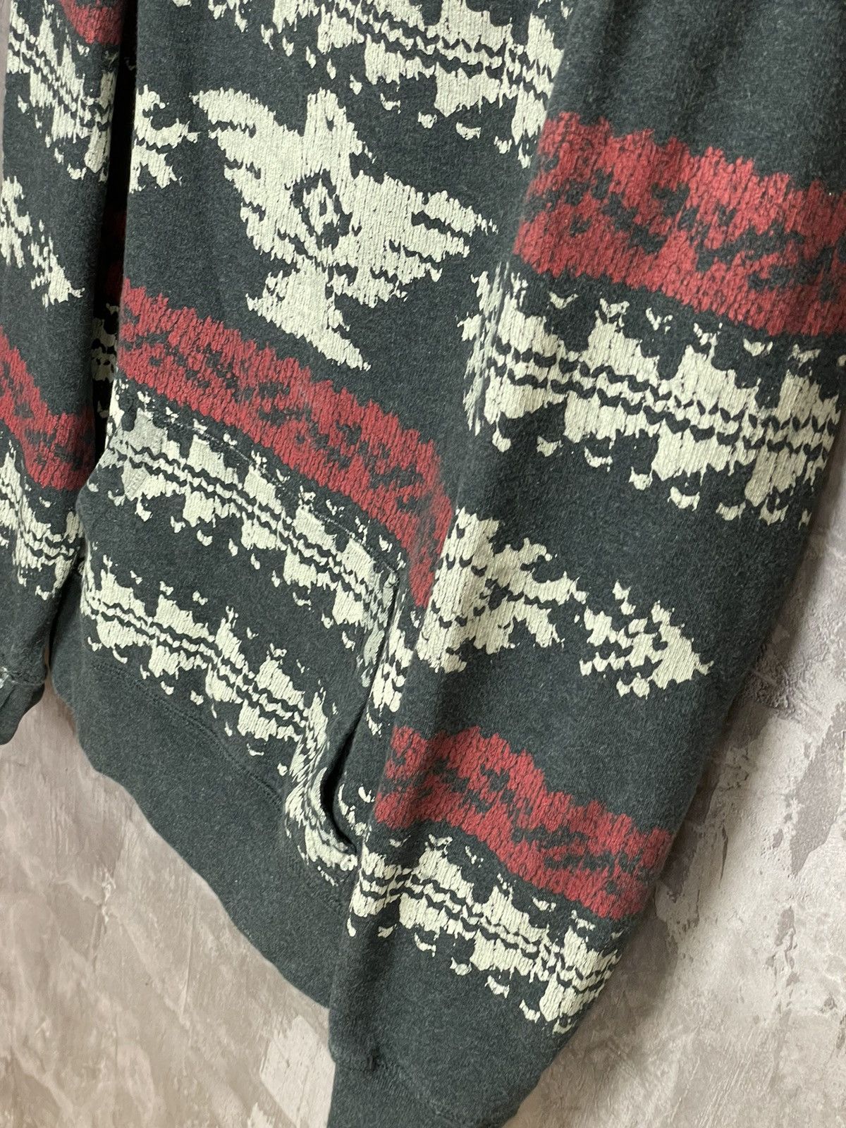 Denim & Supply Ralph Lauren × Japanese Brand × Vintage Denim & Supply Ralph Lauren Aztec vintage design sweatshirt Size M / US 6-8 / IT 42-44 - 8 Thumbnail
