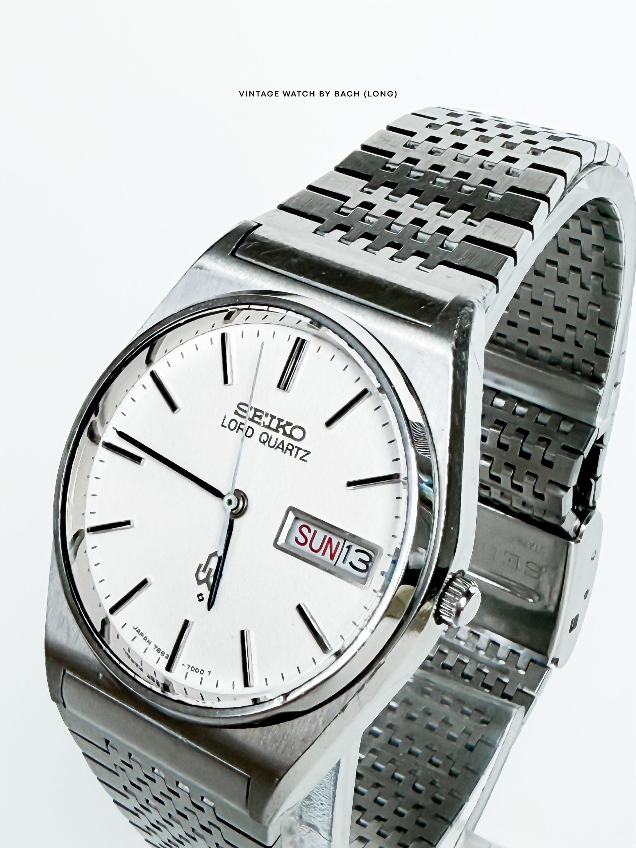 Seiko Seiko Lord Quartz 7853-7000 Minimal White Dial Size ONE SIZE - 5 Thumbnail