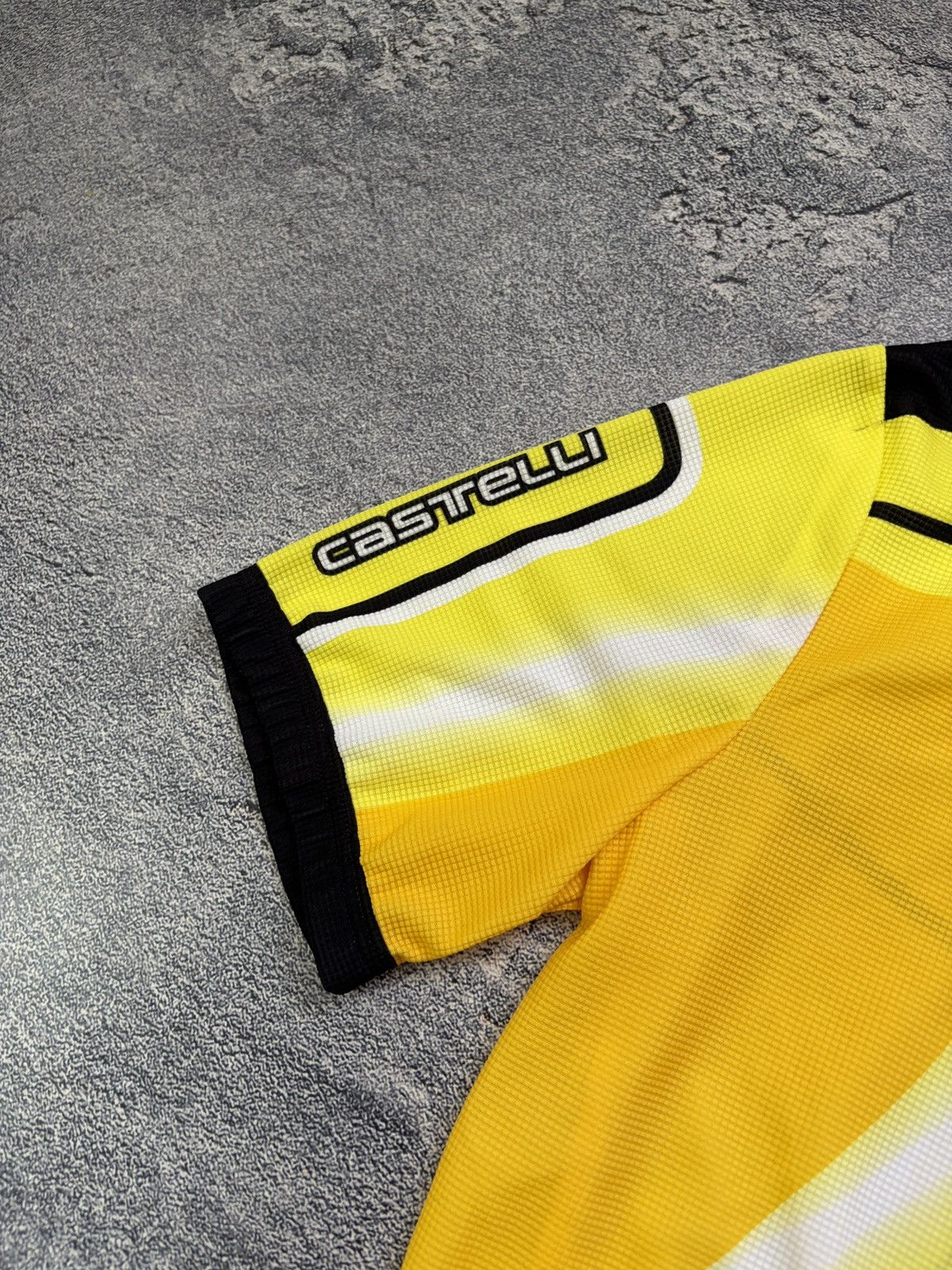 Vintage Vintage Castelli Cycling Jersey Yellow Made in Italy XL Size US XL / EU 56 / 4 - 10 Thumbnail