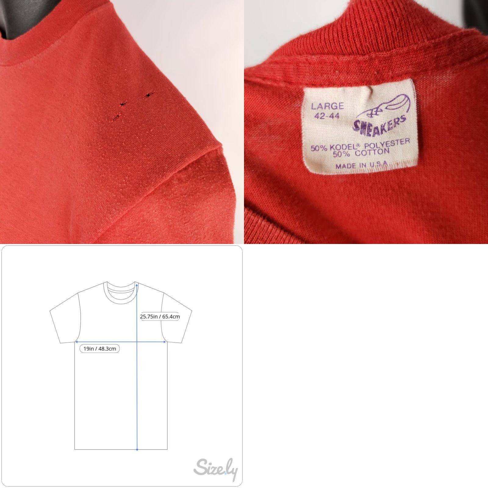Nautica VINTAGE Id Rather Be Boating T Shirt Mens Size Medium 80s Nautical Made In USA Size US M / EU 48-50 / 2 - 8 Thumbnail