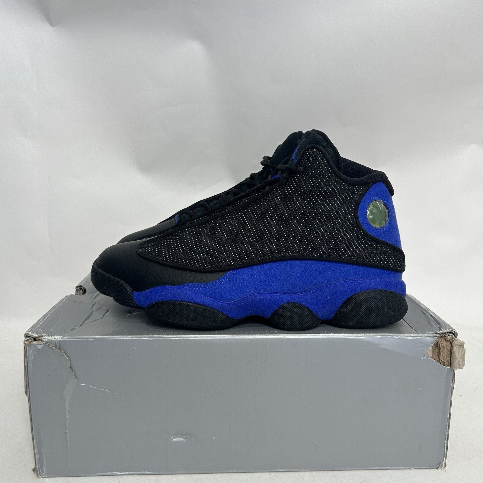 Jordan Brand Nike Air Jordan 13 Retro OG “Hyper Royal Black” 414571-040 Size US 8 / EU 41 - 6 Thumbnail