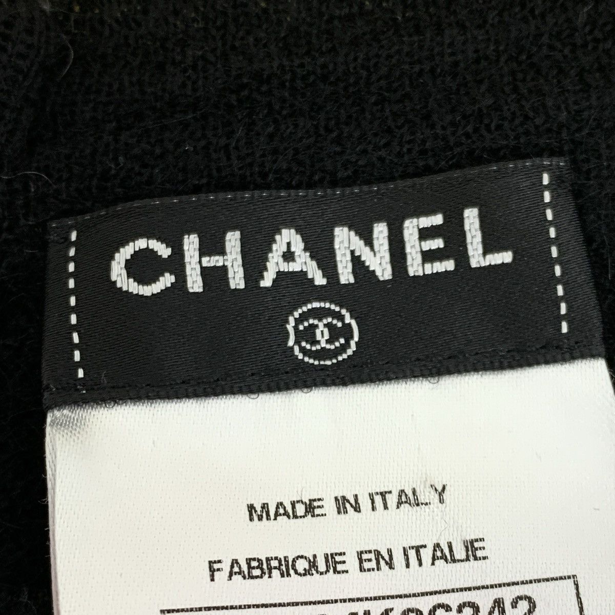 Chanel Chanel Black Beaded Mohair Round Neck Wrecking Style Dress Size XS / US 0-2 / IT 36-38 - 7 Thumbnail