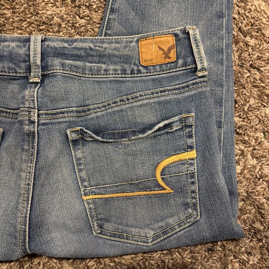 American Eagle Outfitters American Eagle Outfitters Woman’s Artist Crop Jeans Size 27" / US 4 / IT 40 - 2 Thumbnail