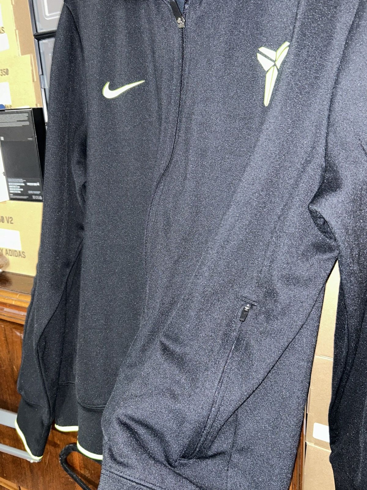 Nike Nike Kobe Bryant KB24 Full Zip Jacket Vintage XXL Lime Green Size US XXL / EU 58 / 5 - 4 Thumbnail