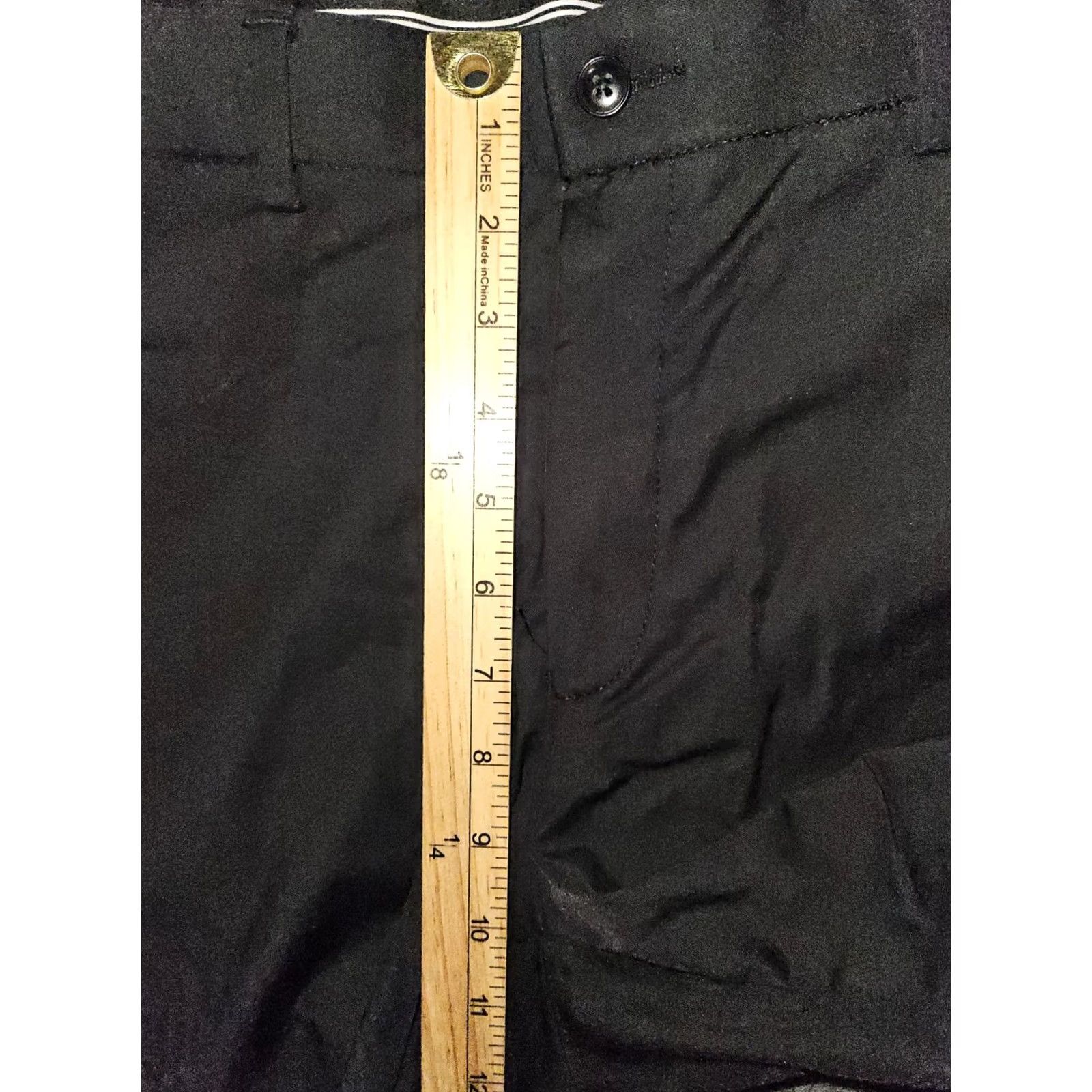 Michael Kors Michael Kors Men's Black Dress Pants 38x30 Mid Rise Stretch Performance Preppy Size US 38 / EU 54 - 4 Thumbnail