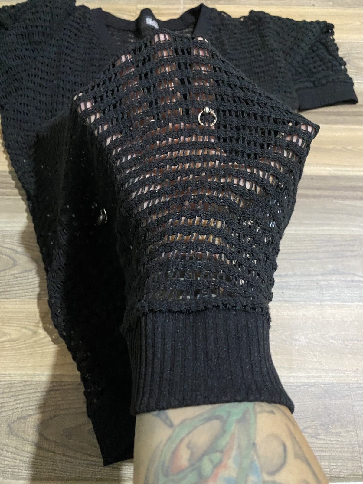 Beauty Beast × Japanese Brand GLAD NEWS MESH NET SKULL UNSIEX Size US S / EU 44-46 / 1 - 11 Thumbnail