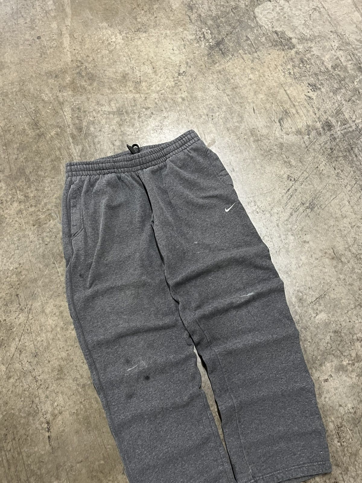 Nike × Vintage Nike sweatpants y2k baggy fit wide leg rare hype skater Size US 32 / EU 48 - 3 Thumbnail