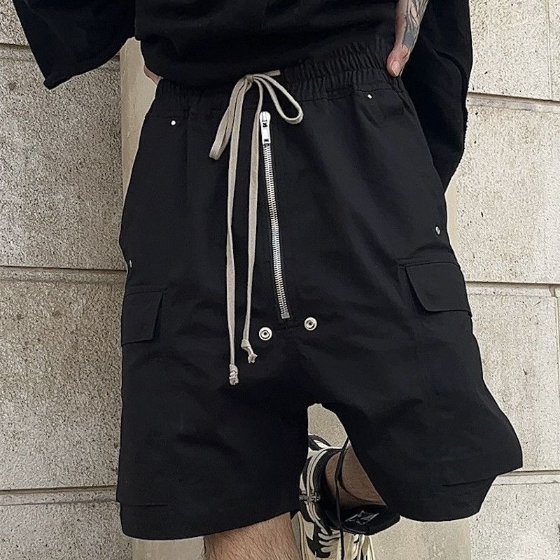 Multi Pocket Drawstring Cargo