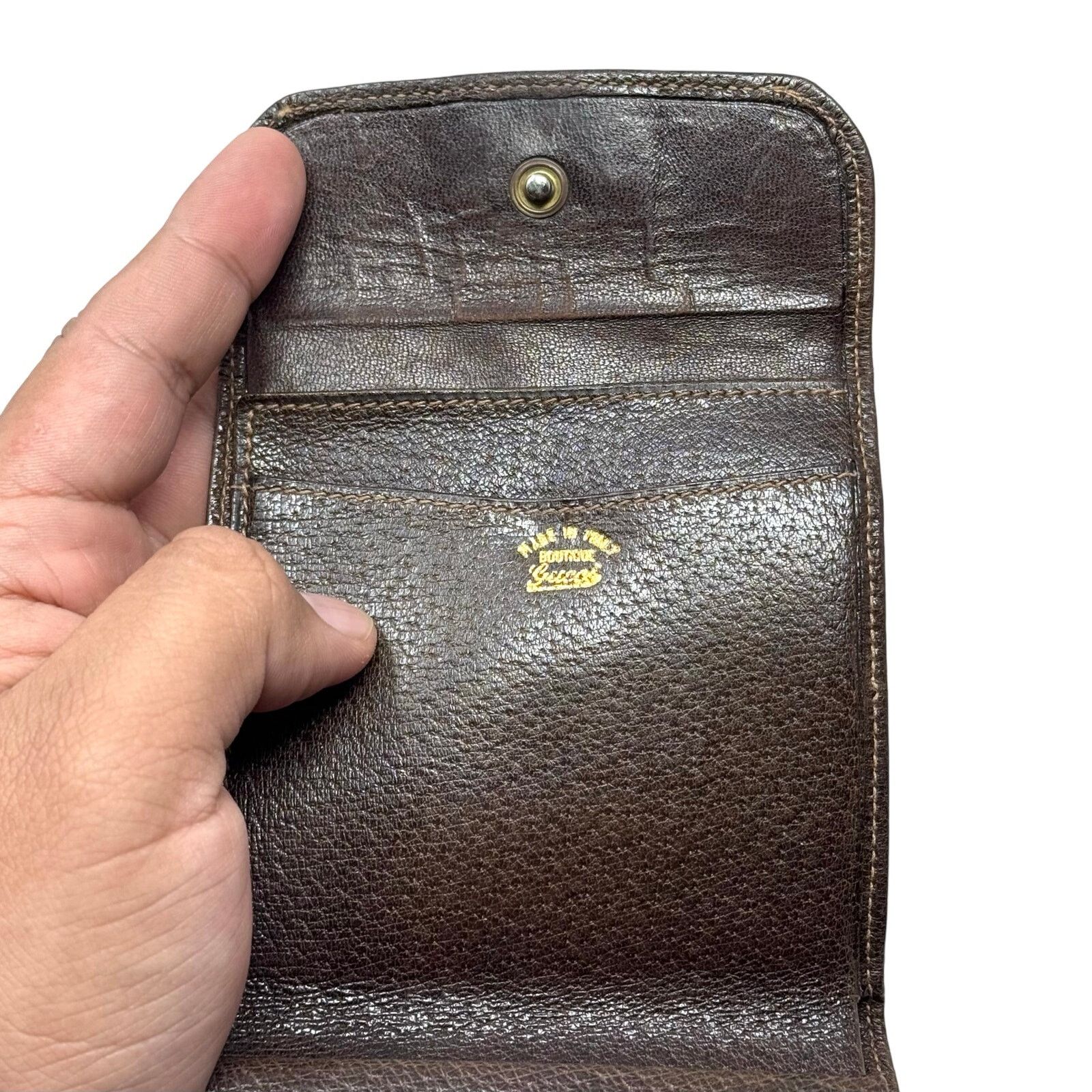 Gucci Gucci Vintage GG Wallet Size ONE SIZE - 10 Thumbnail