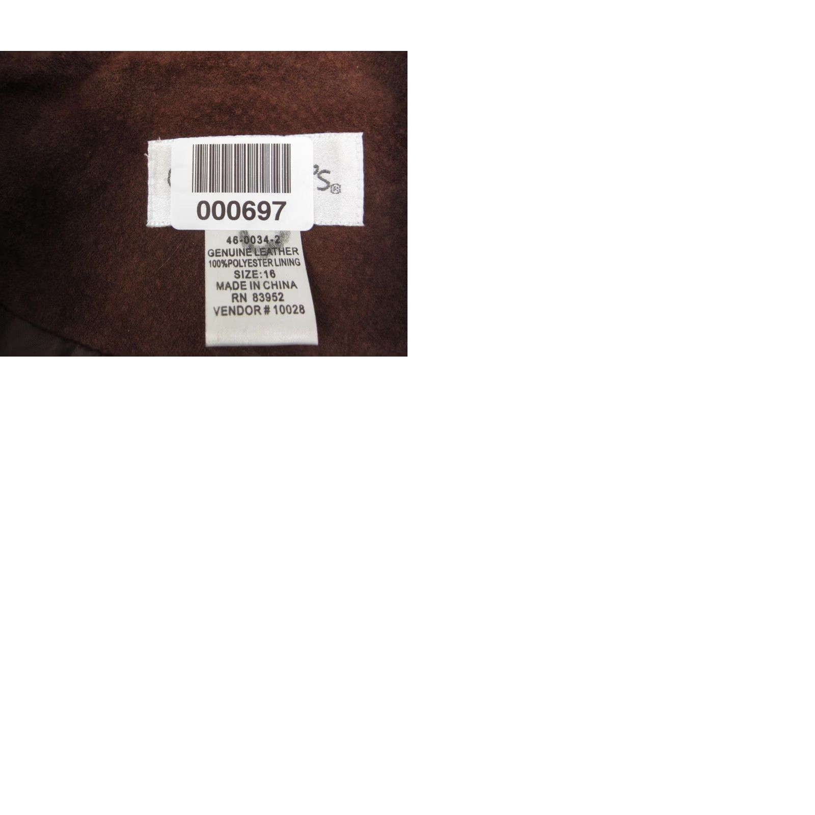 Vintage Vintage Chadwicks Leather Jacket Womens 16 Brown Embroidered Floral Western Boho Leather Jacket Brown Embroidered Western 16 Womens Size XXL / US 16-18 / IT 52-54 - 9 Thumbnail