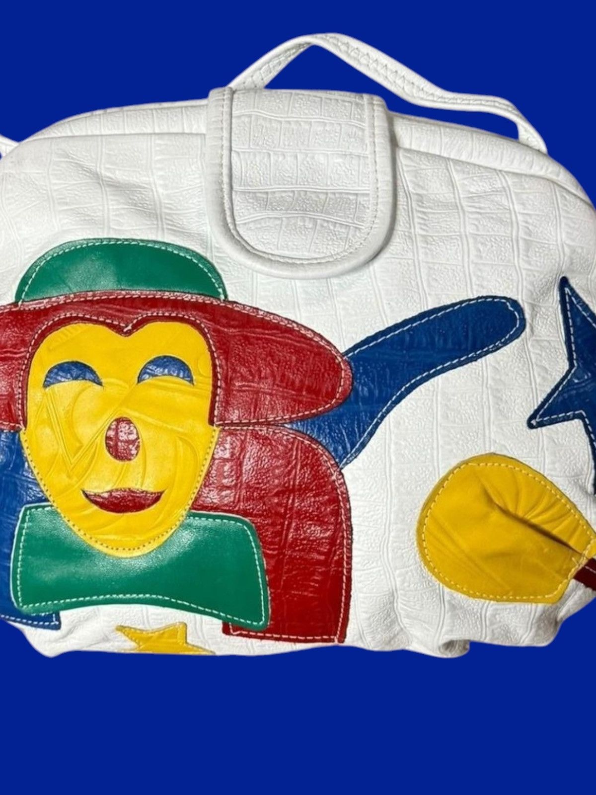 Vintage Vintage leather Clown handbag Size ONE SIZE - 7 Thumbnail