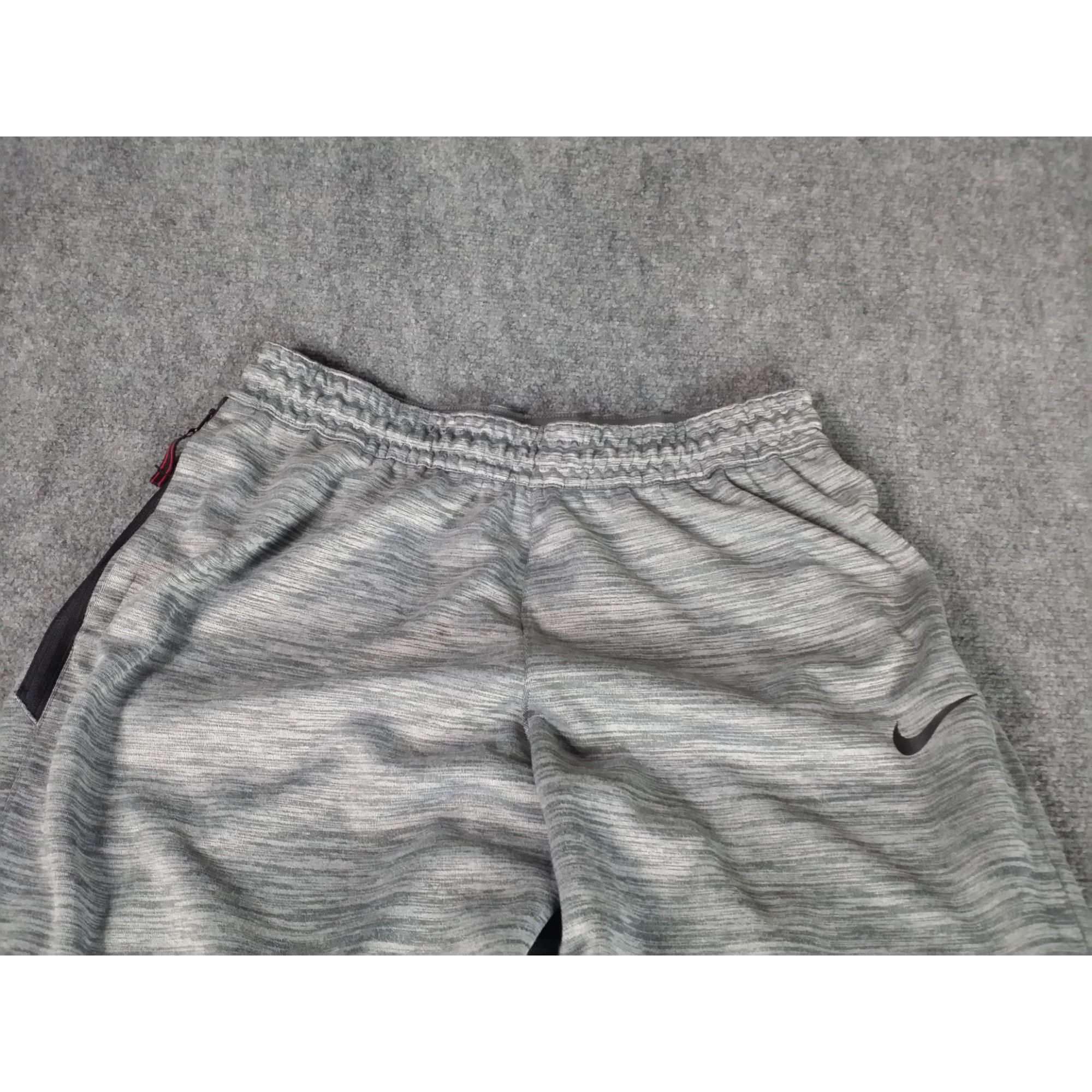 Nike Nike Therma Dri Fit Sweatpants Men Sz XXL Gray Pockets Open Size US 42 / EU 58 - 2 Thumbnail
