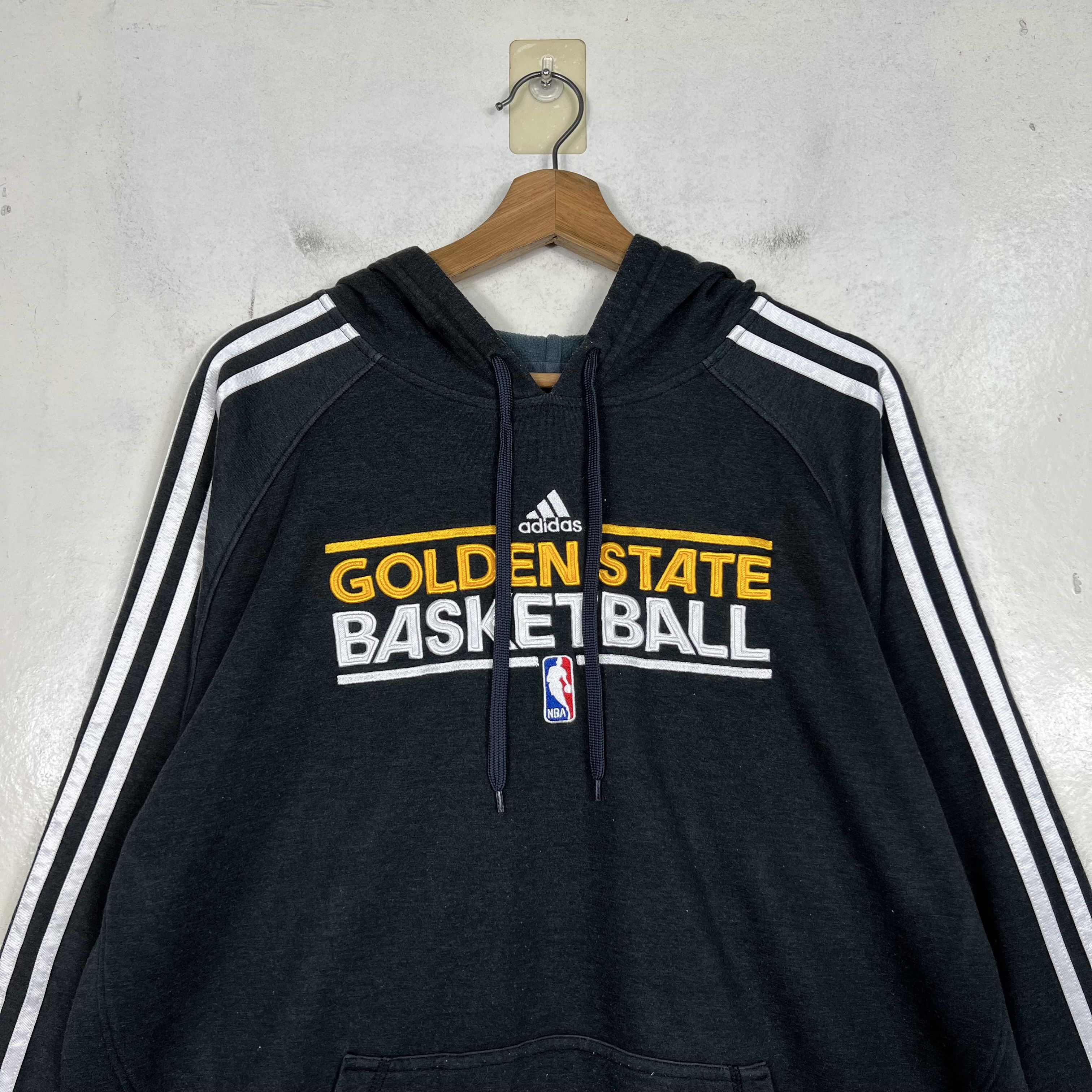 Adidas ADIDAS X NBA Golden State Basketball Hoodies #3837-C175 Size US L / EU 52-54 / 3 - 9 Thumbnail