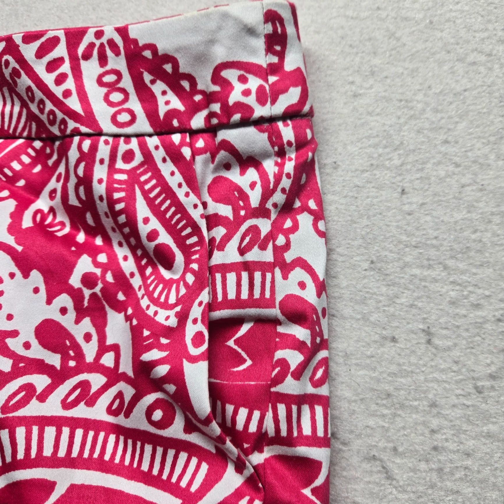 Vintage Kenji Pink Paisley Short Shorts Pants Adult Women's Size 10 Size 32" / US 10 / IT 46 - 3 Thumbnail