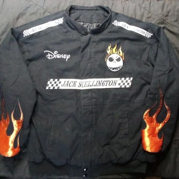 Disney Disney Nightmare Christmas Skellington Pumpkin King Jacket Size US XL / EU 56 / 4 - 3 Thumbnail