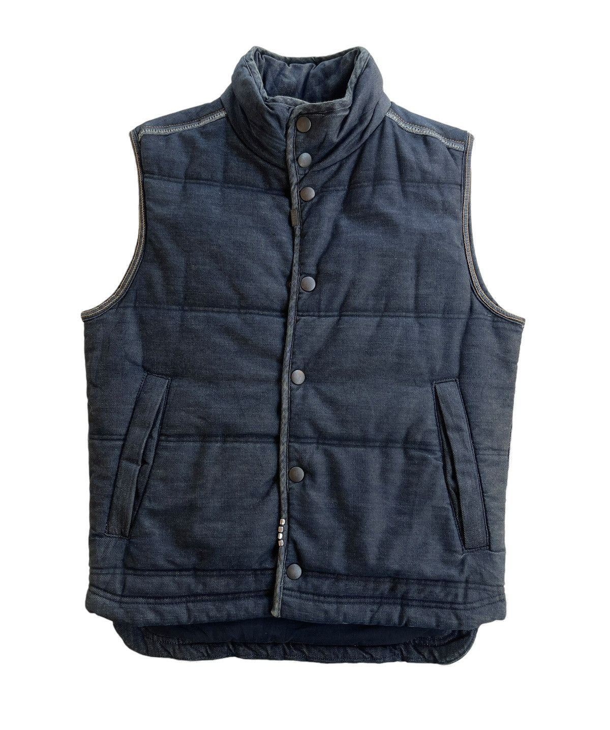 Diesel Diesel Denim Puffer Dragon Vest Size US S / EU 44-46 / 1 - 1 Thumbnail