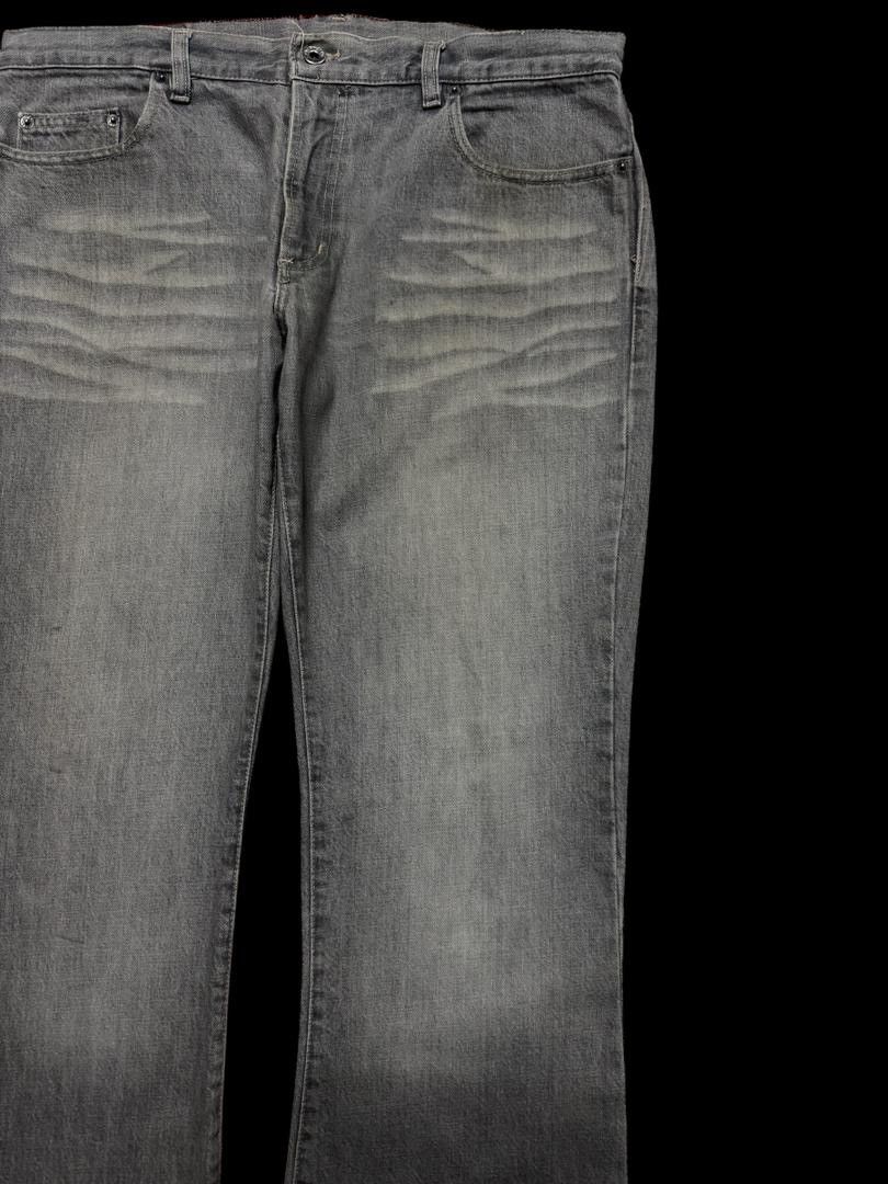 Japanese Brand FLARED 90s Style SPF Mudwash Insane Distressed Bootcut Jean Size US 36 / EU 52 - 5 Thumbnail